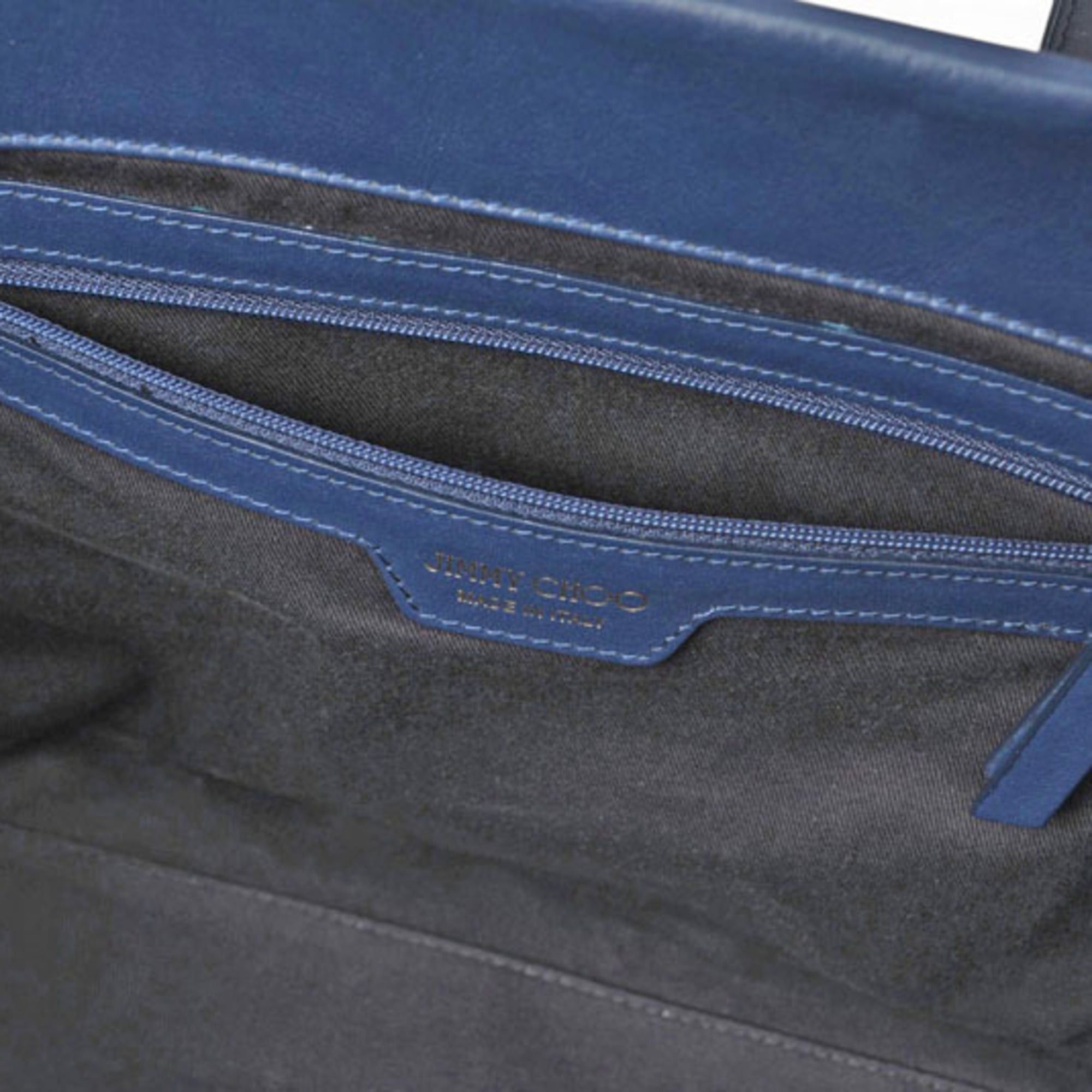 Jimmy Choo Jimmy Choo tote bag, Sofia navy, star studs, mixed design. Size ONE SIZE - 6 Thumbnail