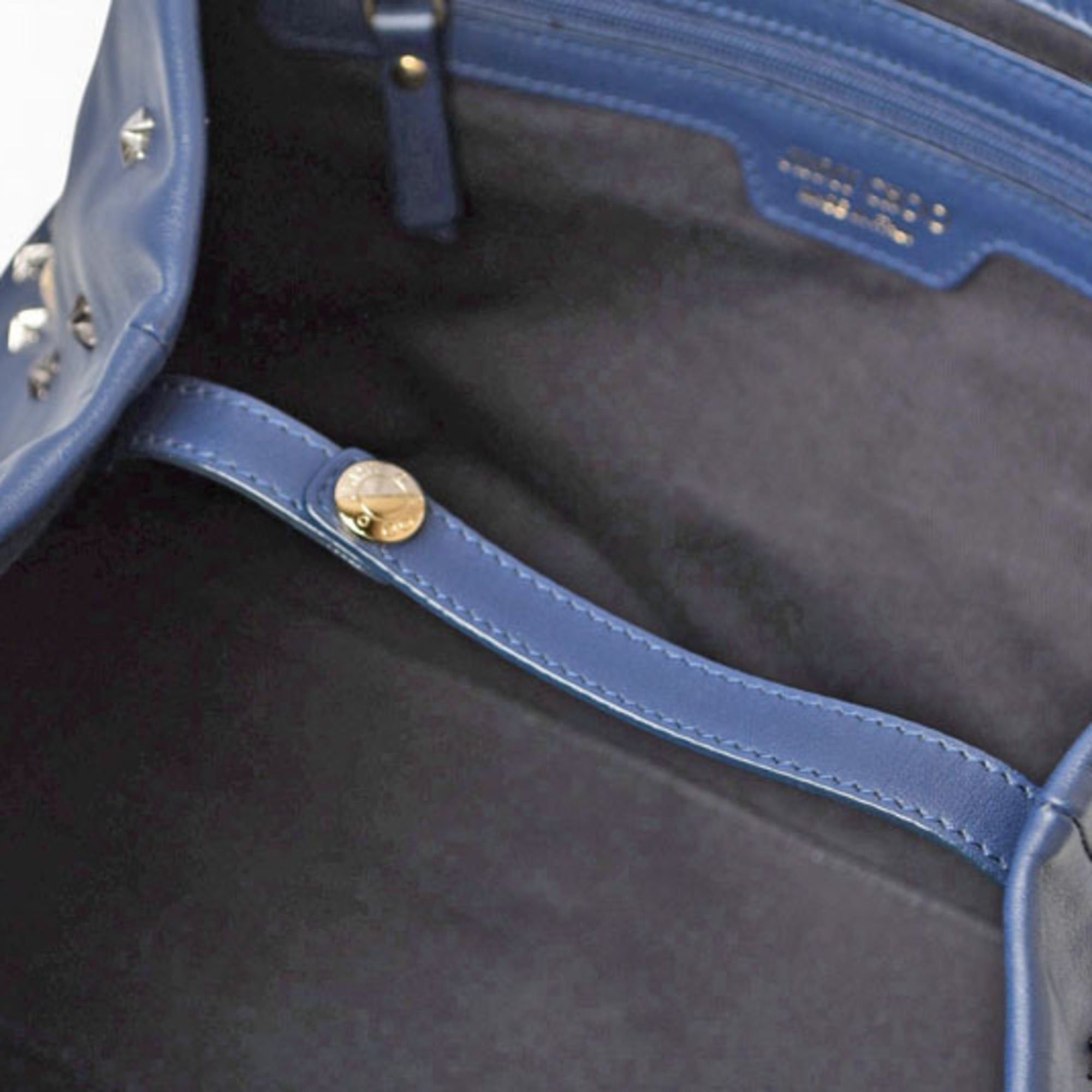 Jimmy Choo Jimmy Choo tote bag, Sofia navy, star studs, mixed design. Size ONE SIZE - 7 Thumbnail