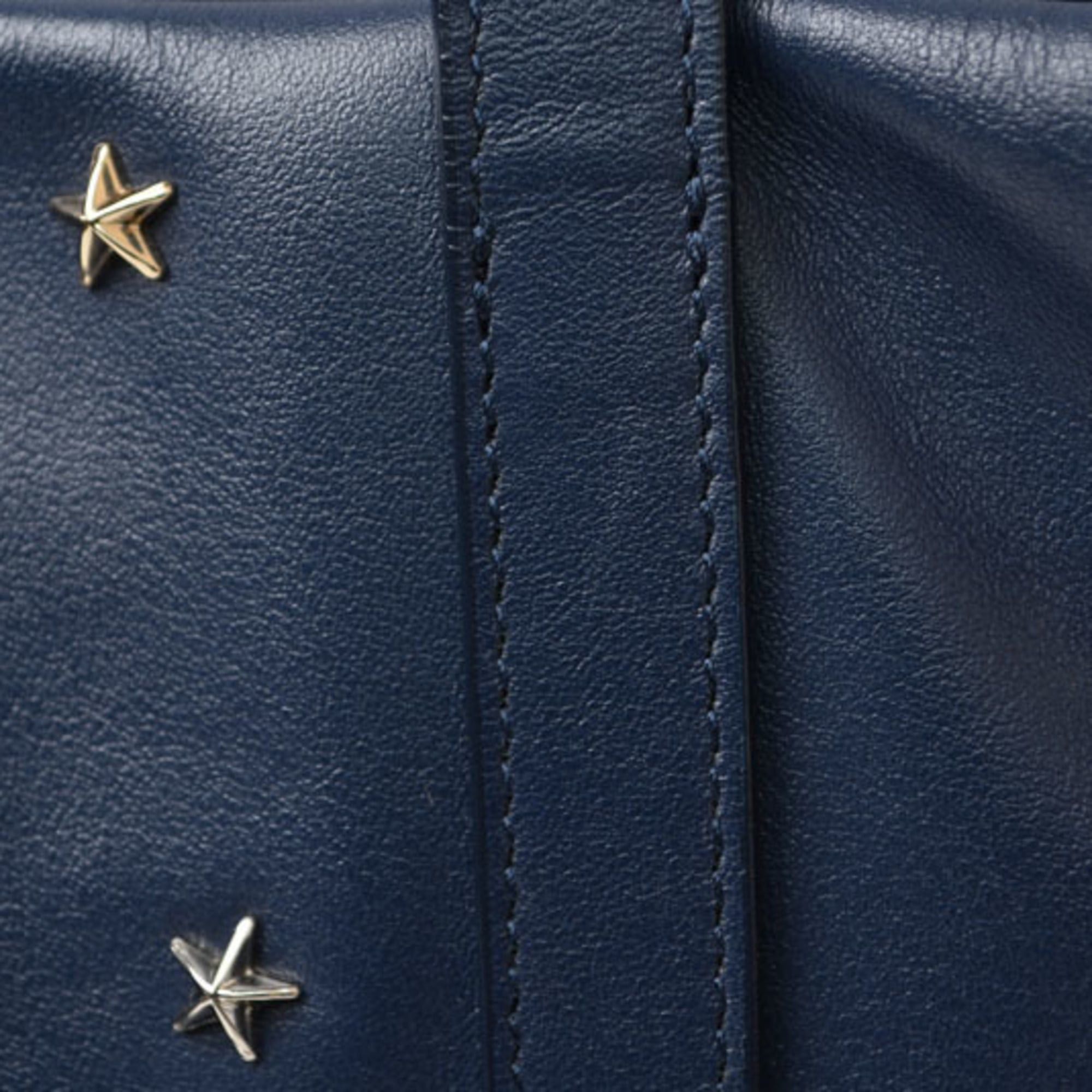 Jimmy Choo Jimmy Choo tote bag, Sofia navy, star studs, mixed design. Size ONE SIZE - 11 Thumbnail