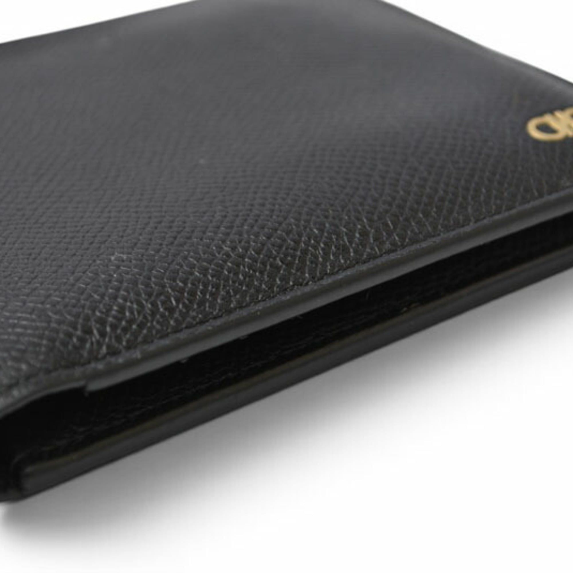 Salvatore Ferragamo Salvatore Ferragamo Men's Bi-fold Wallet, Black, 661454 Size ONE SIZE - 11 Thumbnail