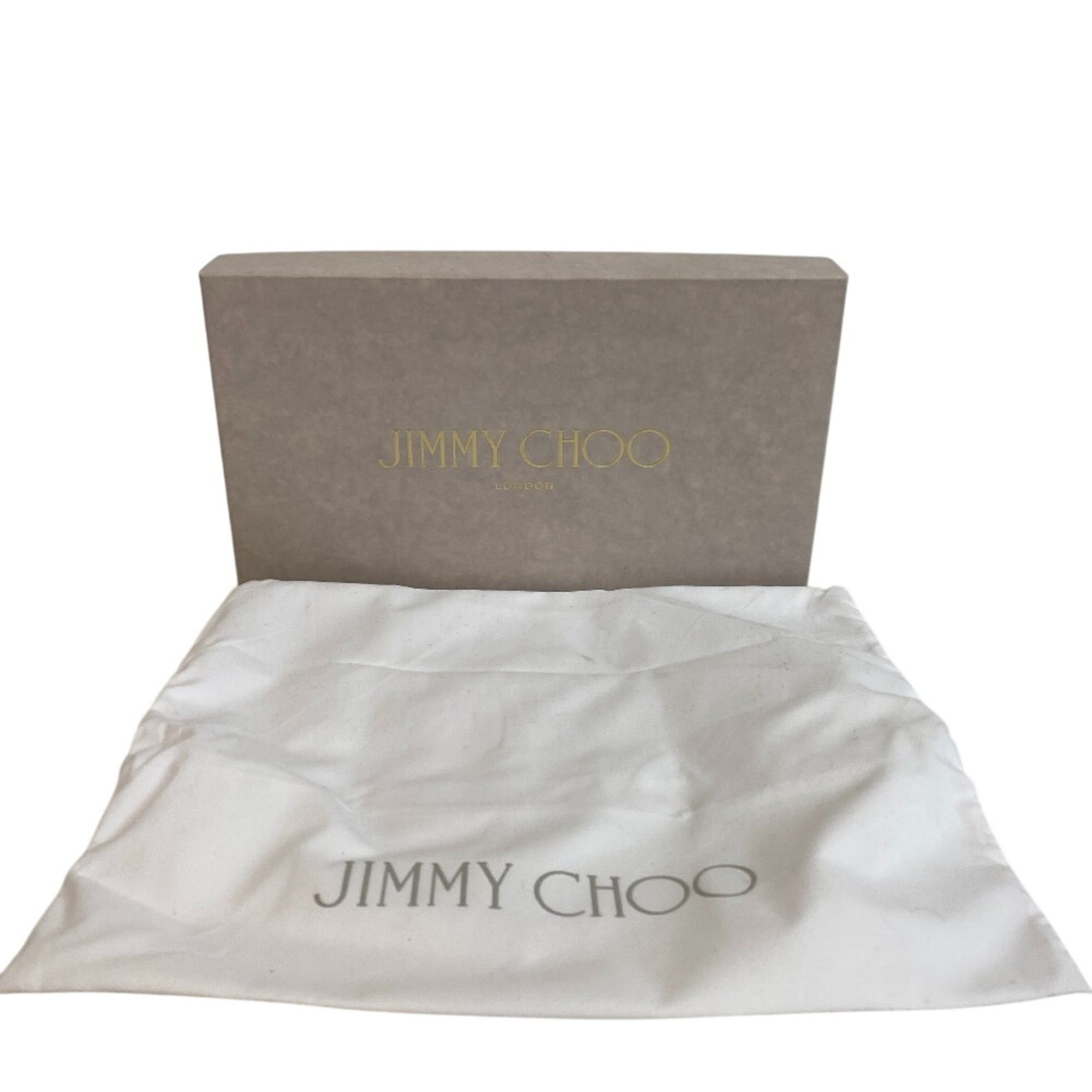 Jimmy Choo JIMMY CHOO Party Bag Chain Wallet Glitter Second Clutch Men's Women's Black Size ONE SIZE - 16 Thumbnail