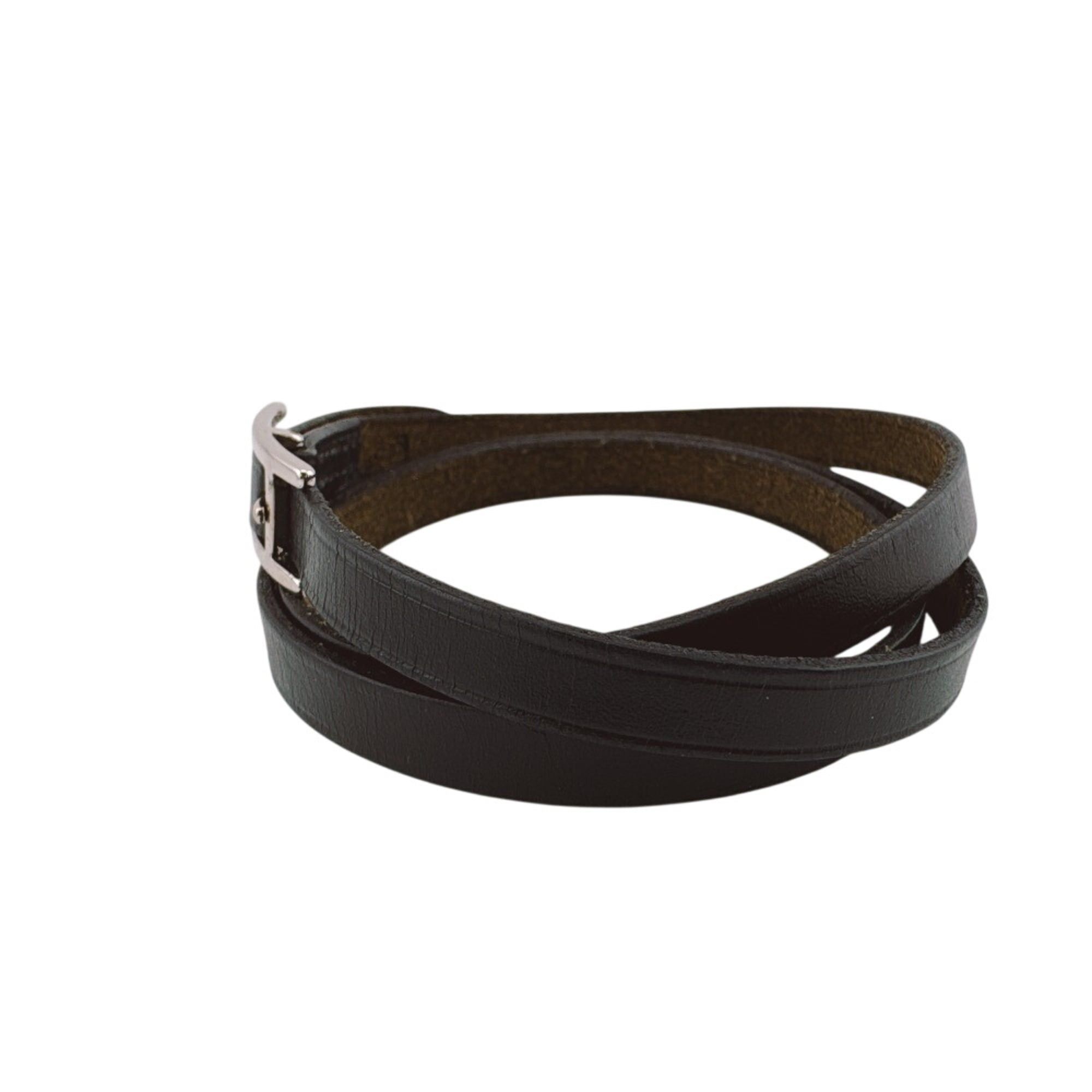 Hermes HERMES Api 3 Bracelet, Black Size ONE SIZE - 2 Thumbnail
