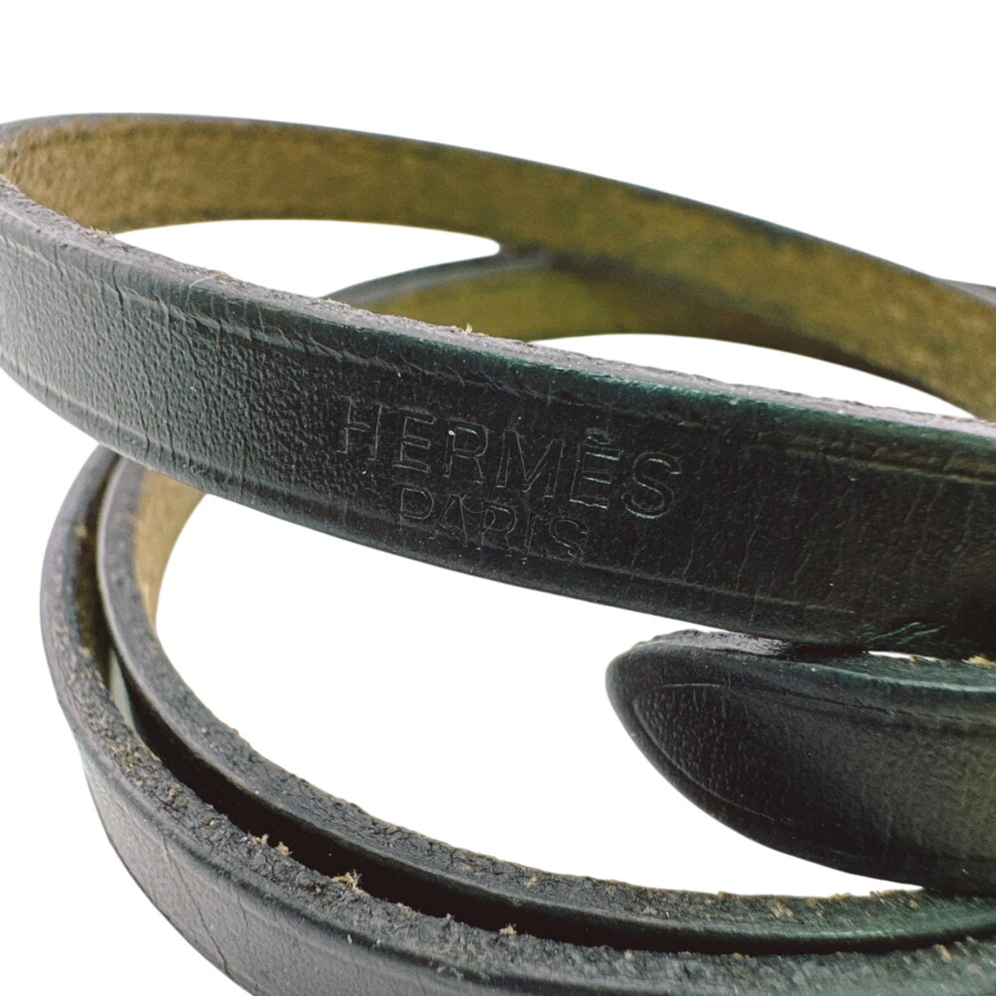 Hermes HERMES Api 3 Bracelet, Black Size ONE SIZE - 6 Thumbnail