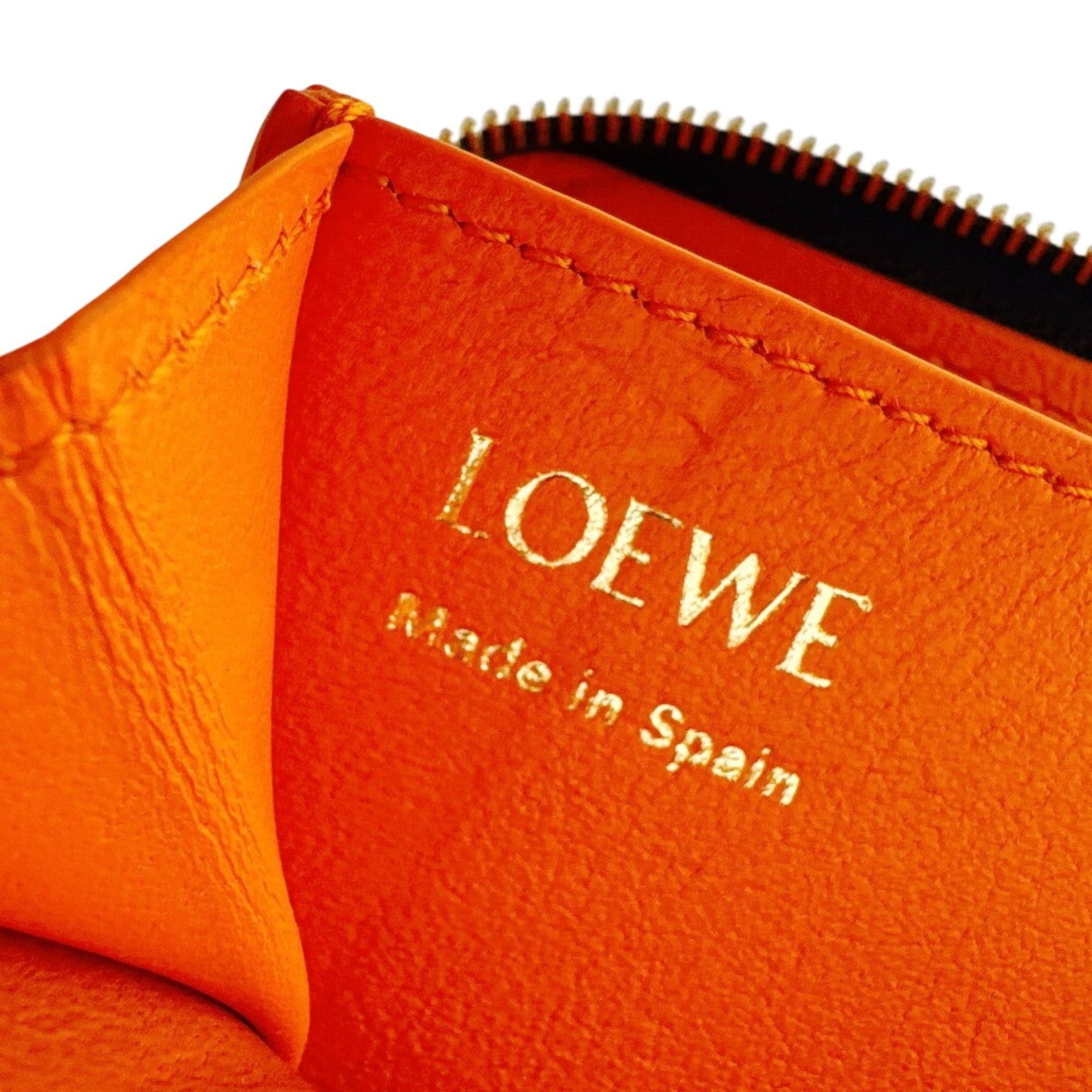 Loewe LOEWE (Loewe) Round Zip Long Wallet, Black Size ONE SIZE - 10 Thumbnail