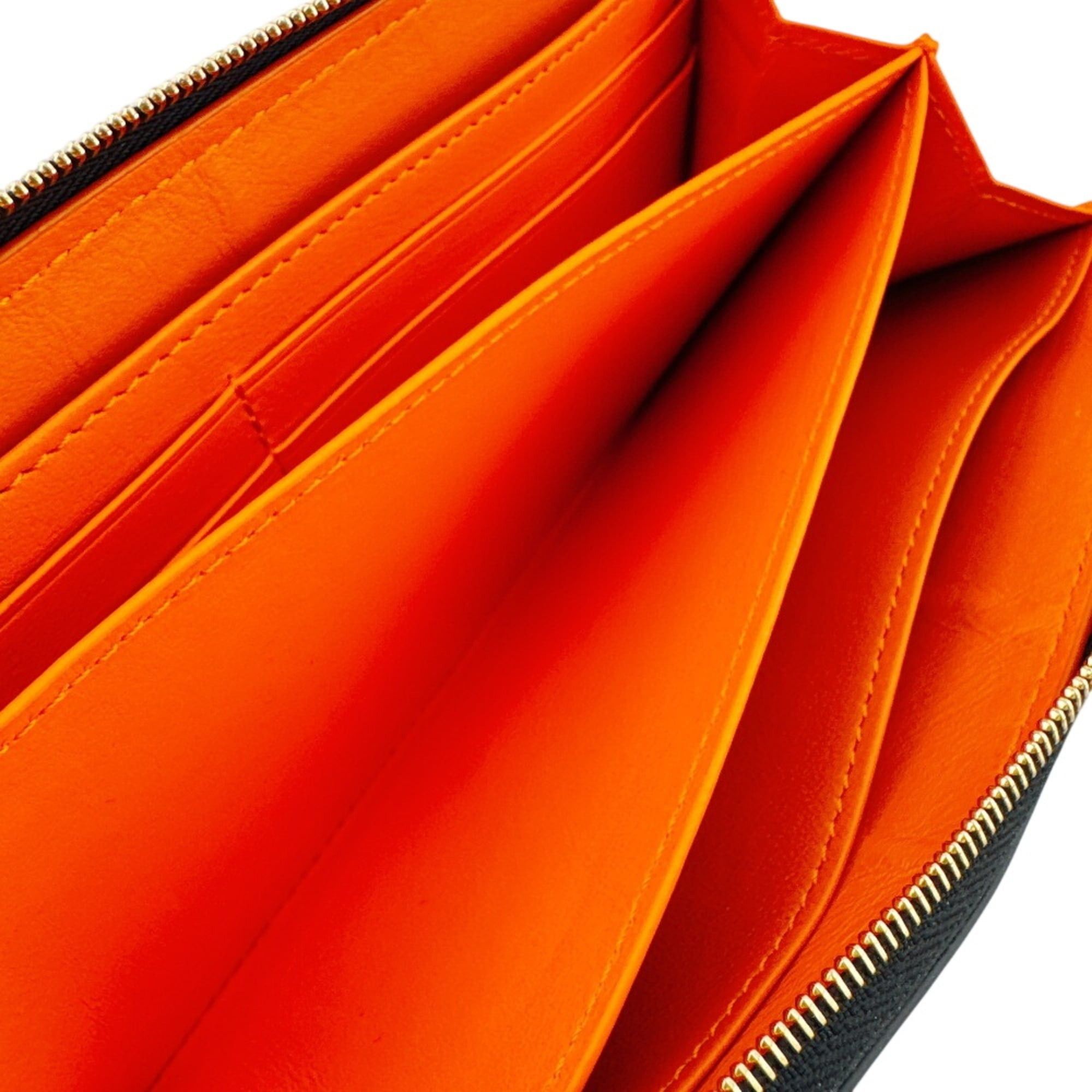 Loewe LOEWE (Loewe) Round Zip Long Wallet, Black Size ONE SIZE - 14 Thumbnail