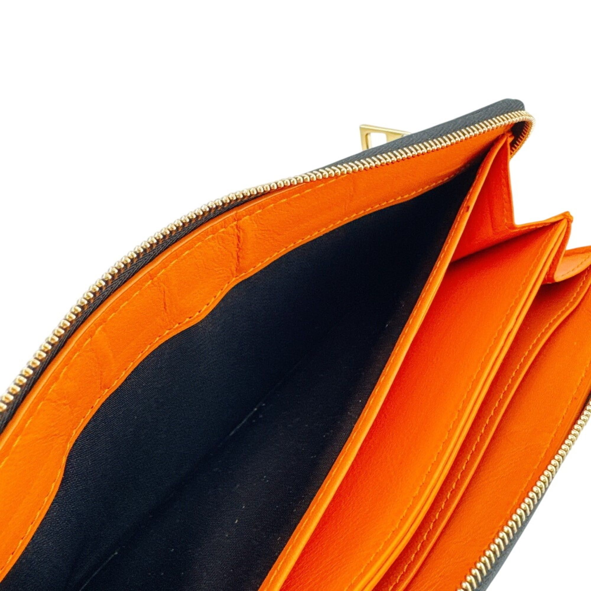 Loewe LOEWE (Loewe) Round Zip Long Wallet, Black Size ONE SIZE - 12 Thumbnail