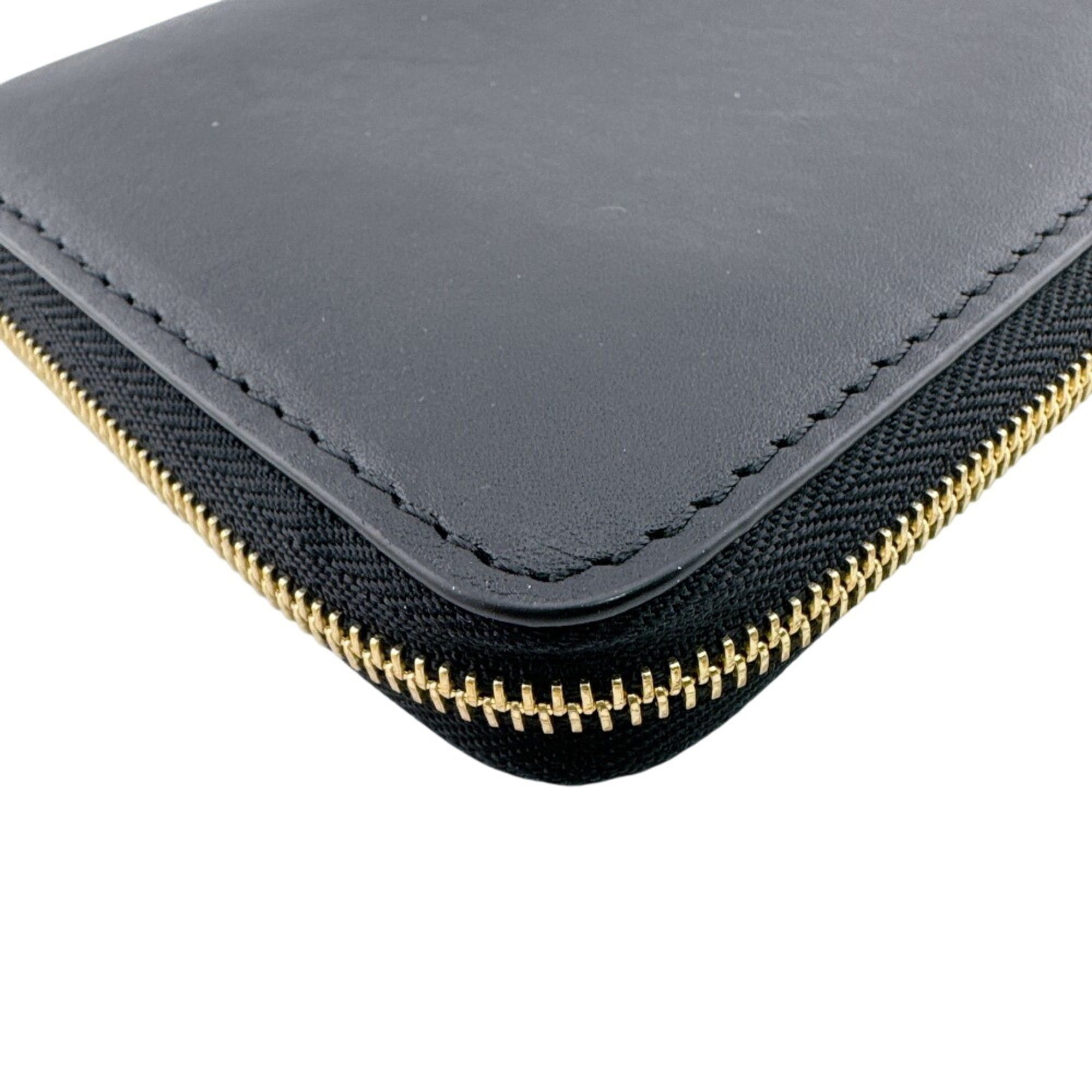 Loewe LOEWE (Loewe) Round Zip Long Wallet, Black Size ONE SIZE - 5 Thumbnail