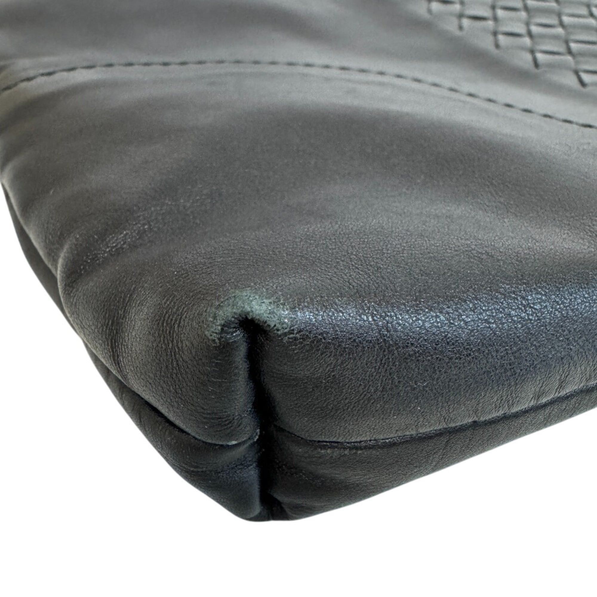 Bottega Veneta Bottega Veneta Intrecciato Long Wallet Black Size ONE SIZE - 4 Thumbnail
