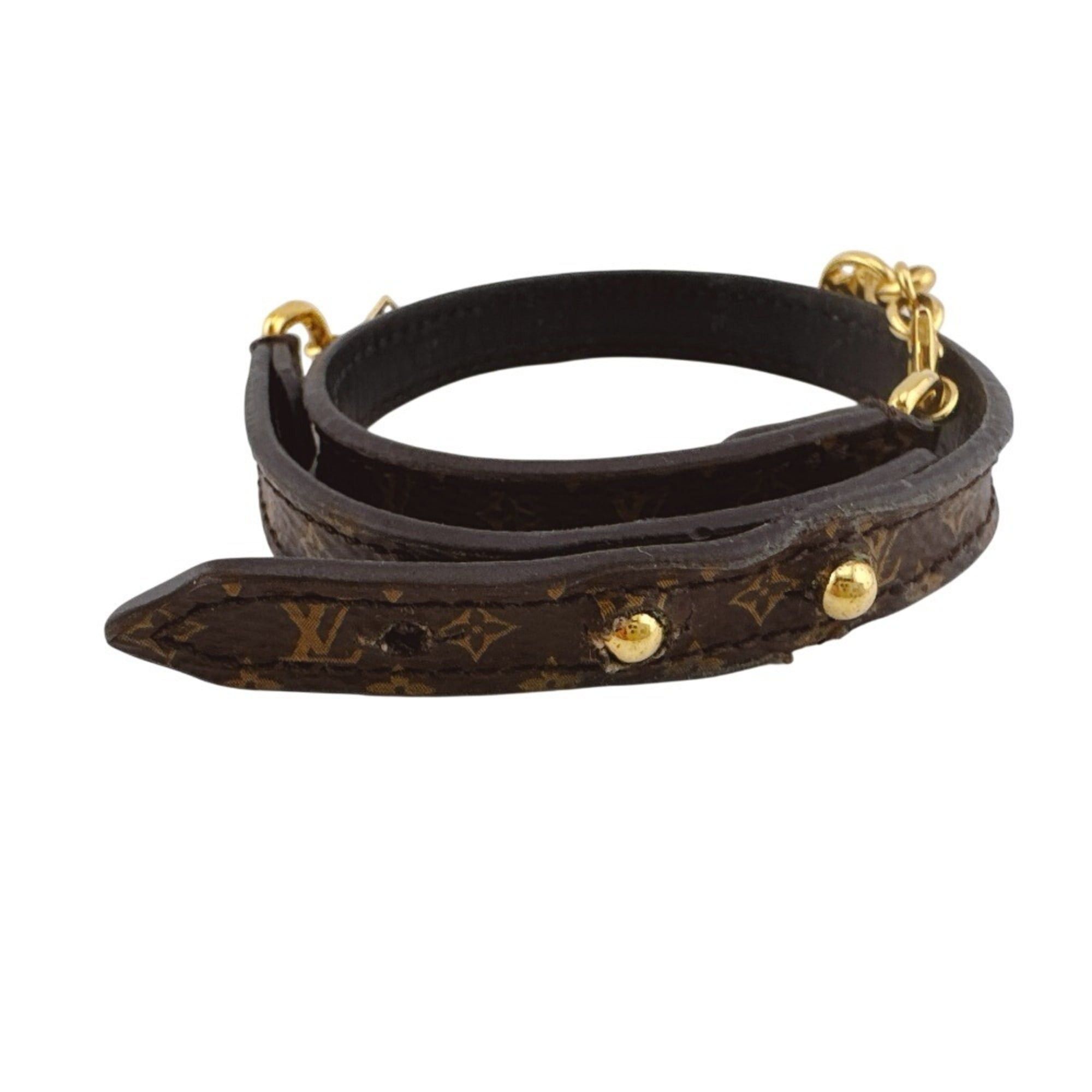Louis Vuitton LOUIS VUITTON M8079 Monogram Bangle Bracelet Brown Size ONE SIZE - 3 Thumbnail