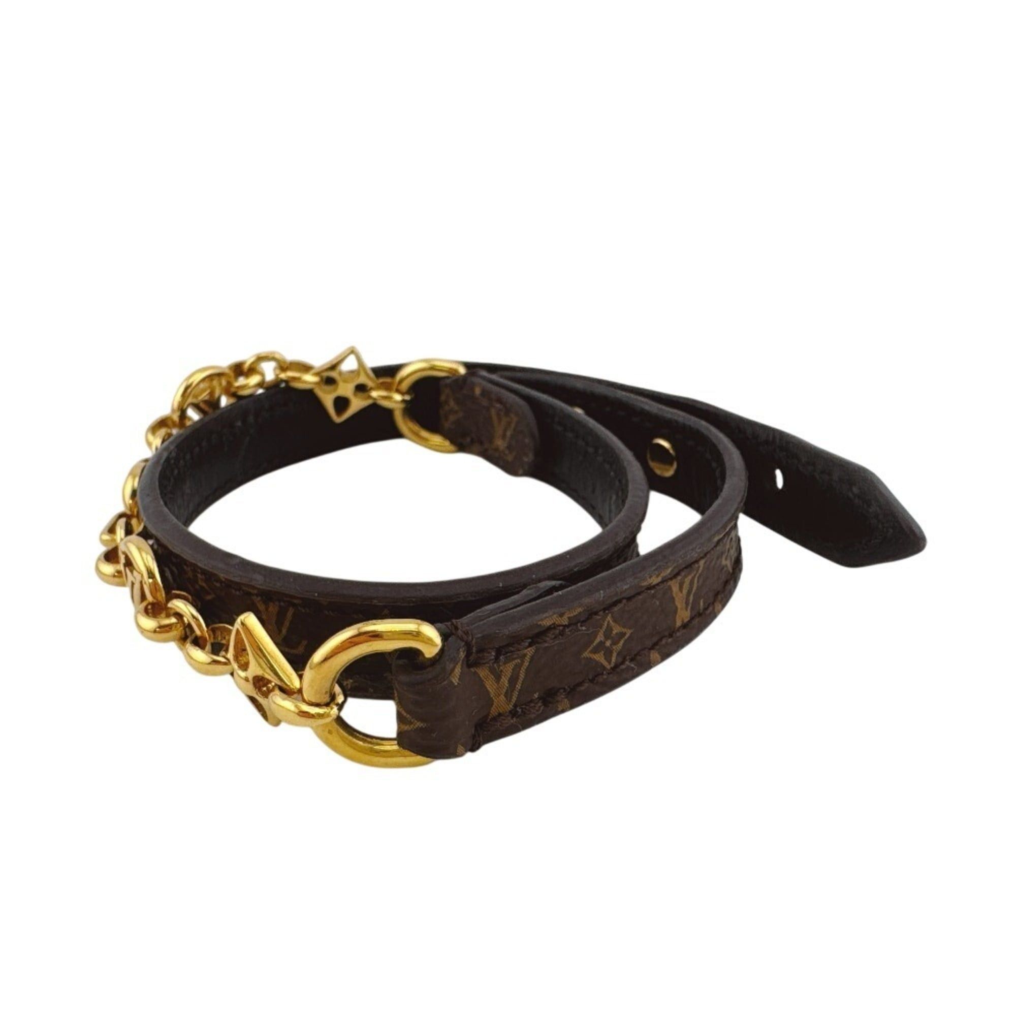 Louis Vuitton LOUIS VUITTON M8079 Monogram Bangle Bracelet Brown Size ONE SIZE - 2 Thumbnail