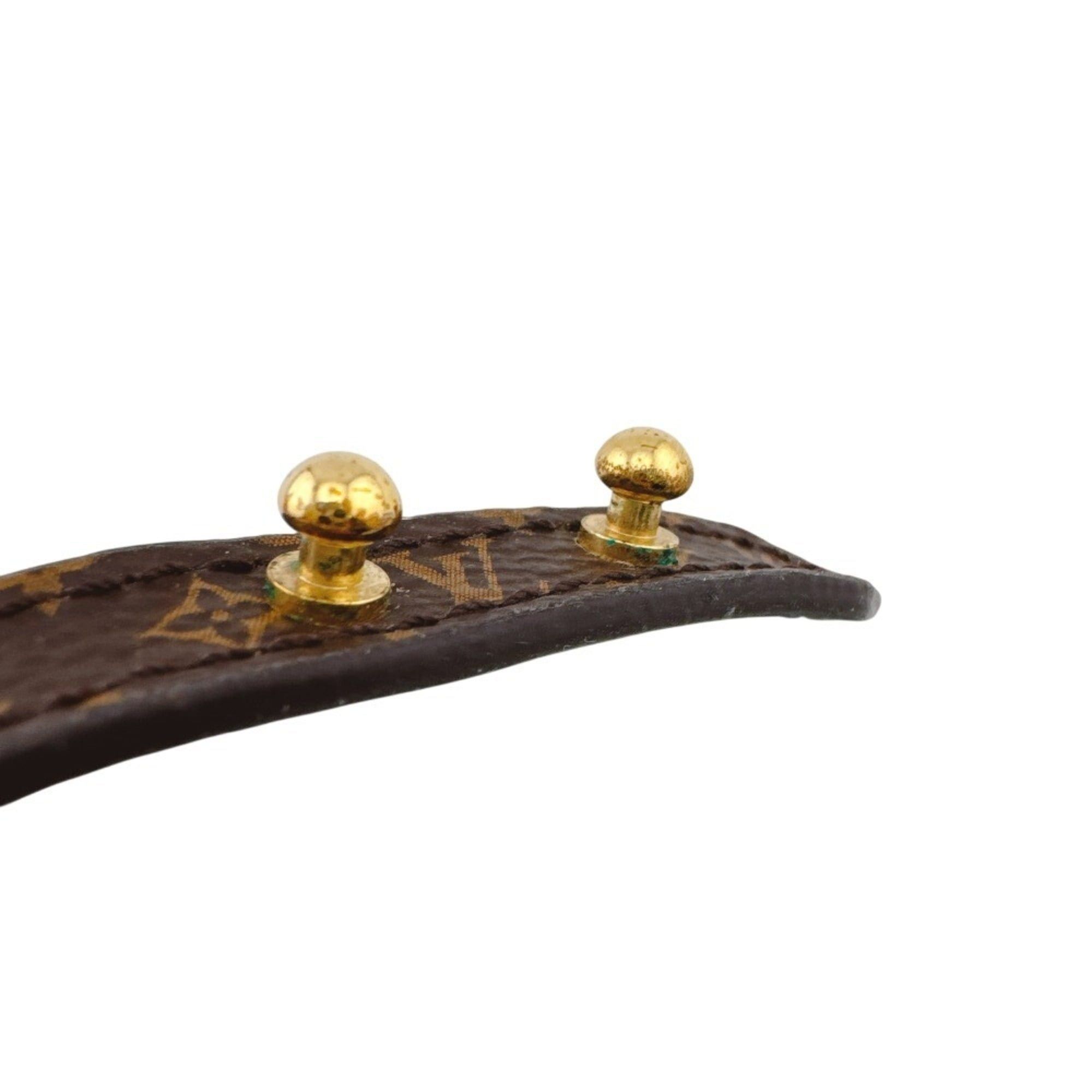 Louis Vuitton LOUIS VUITTON M8079 Monogram Bangle Bracelet Brown Size ONE SIZE - 10 Thumbnail