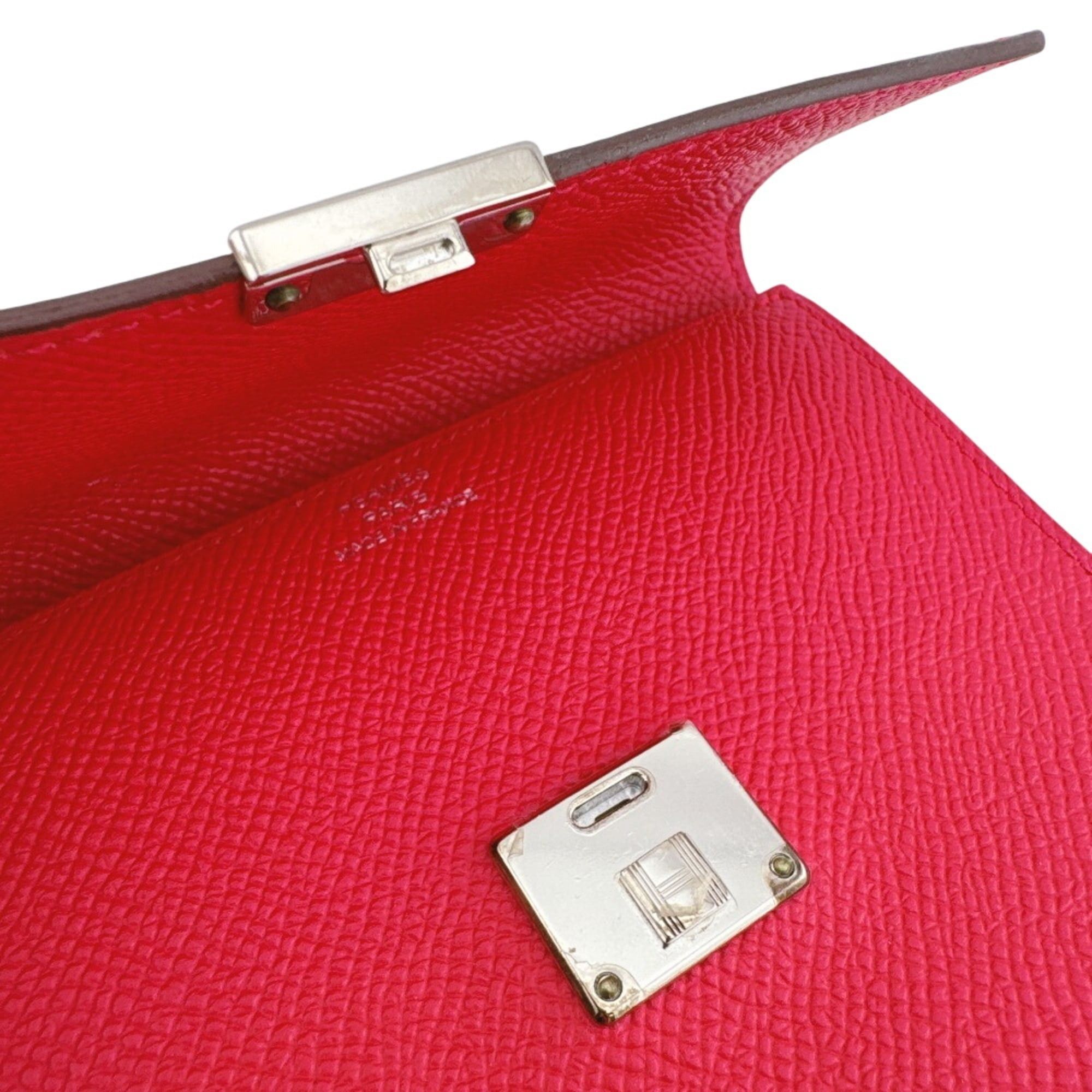 Hermes HERMES Click 12 Compact Wallet Tri-fold Pink Size ONE SIZE - 8 Thumbnail