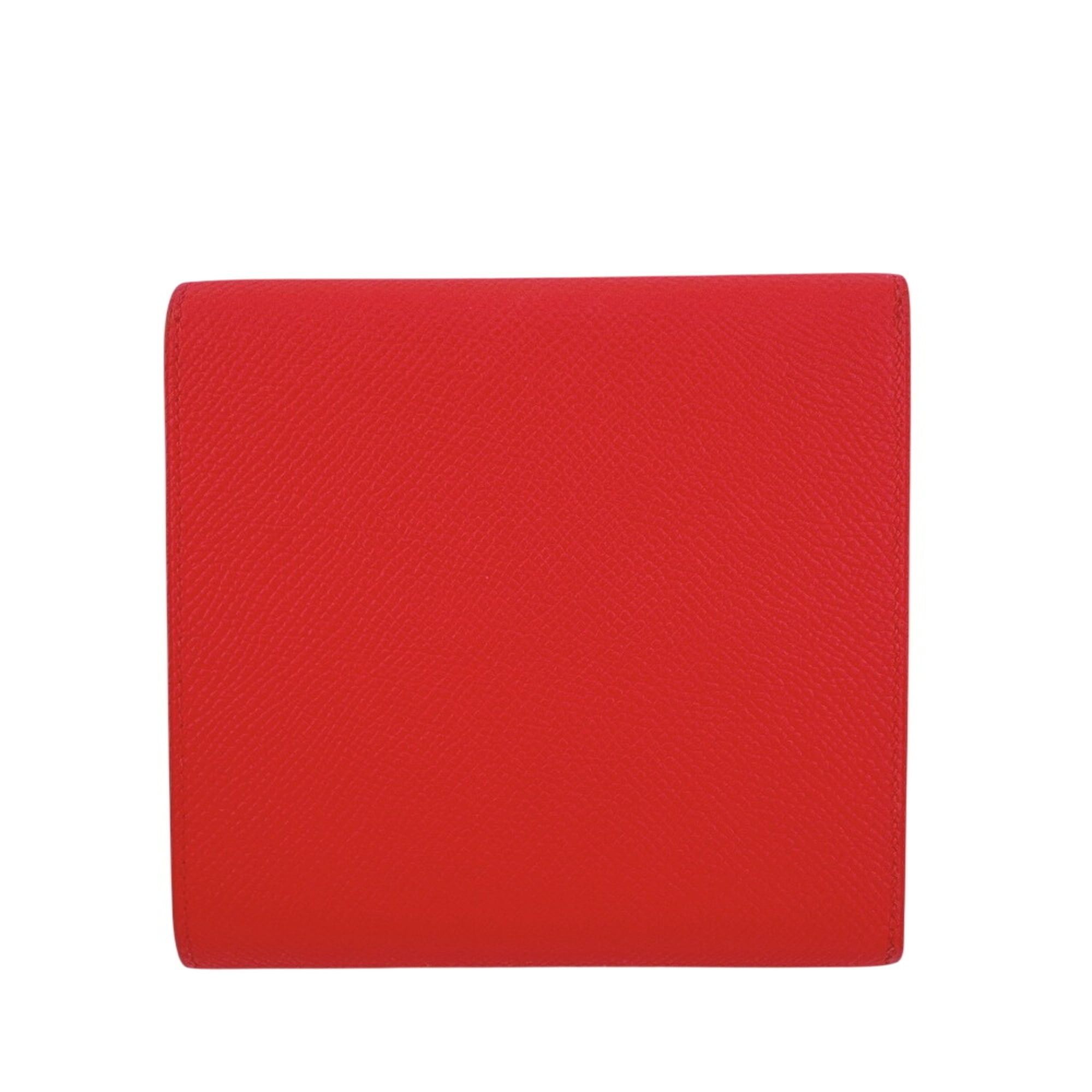 Hermes HERMES Click 12 Compact Wallet Tri-fold Pink Size ONE SIZE - 2 Thumbnail