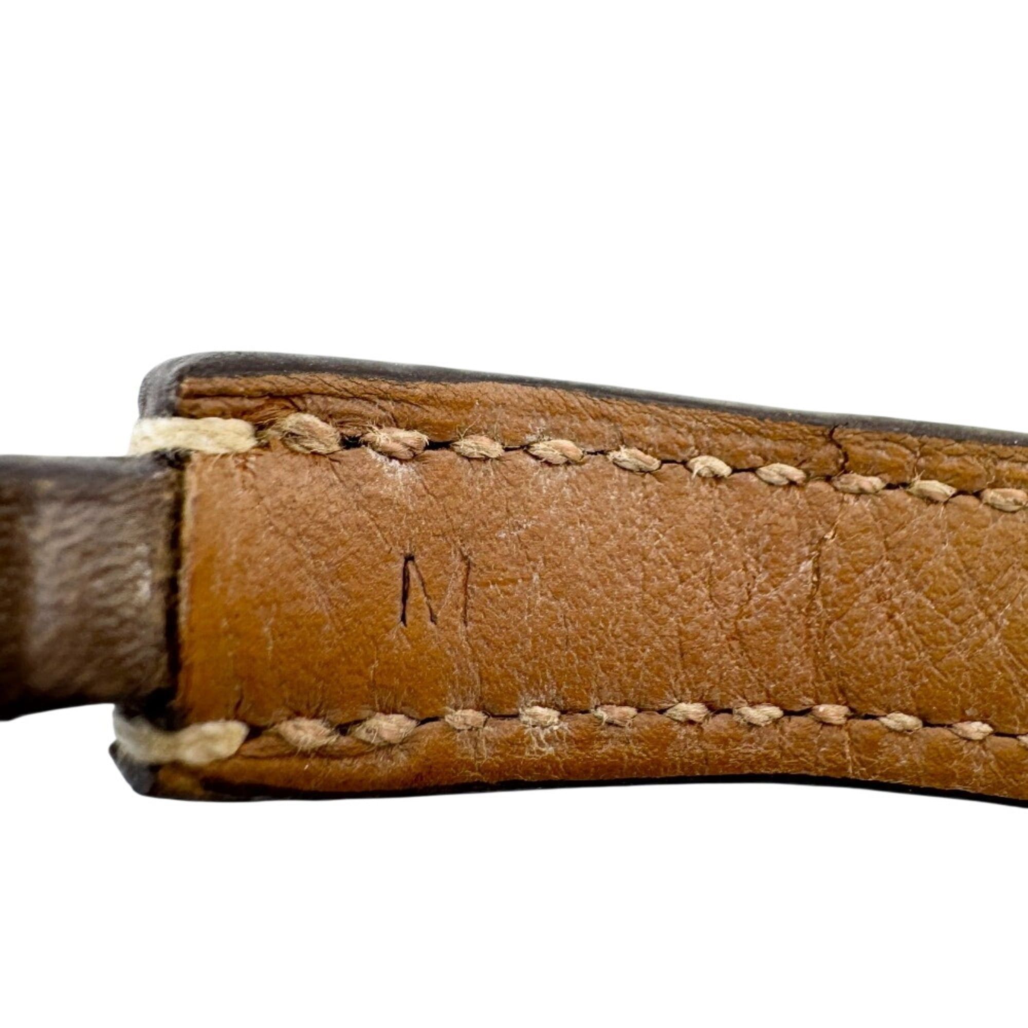 Hermes HERMES Rivale Double Tour Bangle Bracelet Brown Size ONE SIZE - 8 Thumbnail