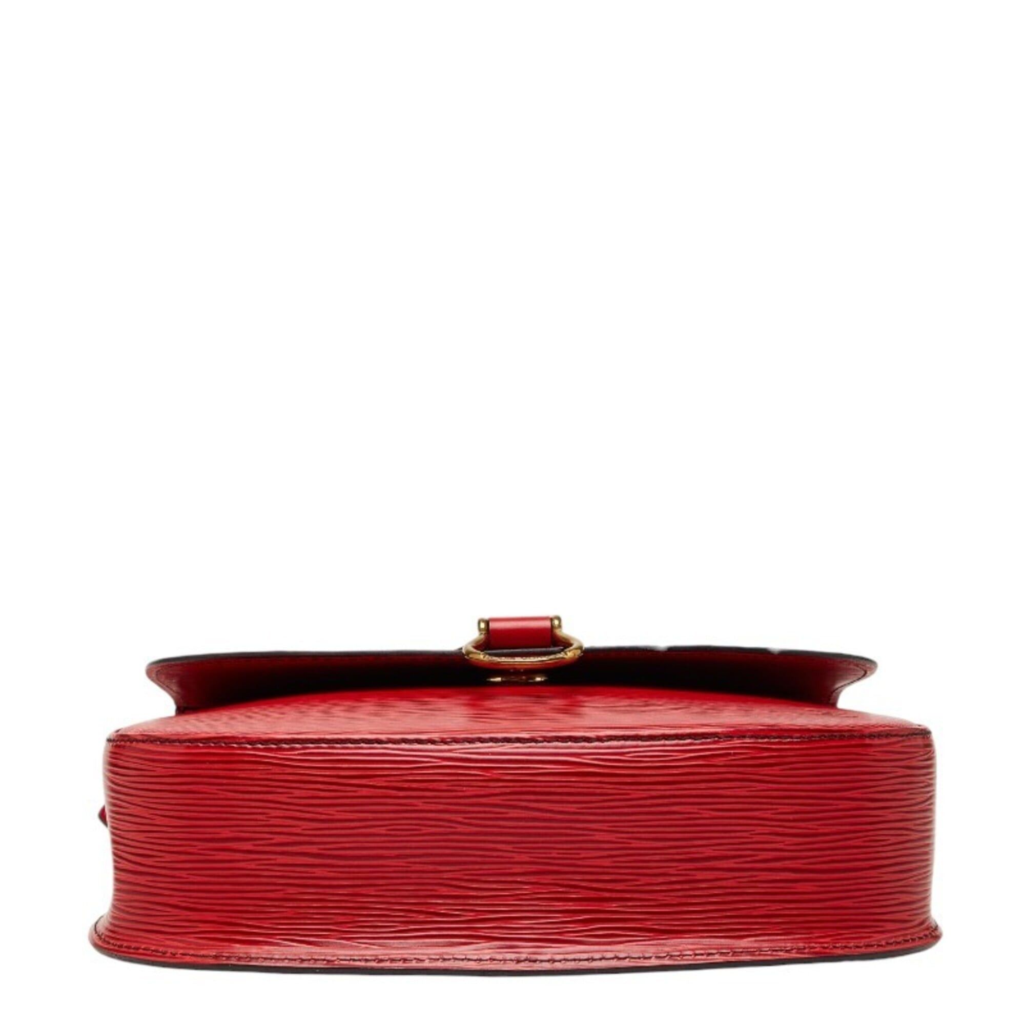 Louis Vuitton Louis Vuitton Epi Saint Cloud Crossbody Shoulder Bag M52197 Castilian Red Leather Women's LOUIS VUITTON Size ONE SIZE - 3 Thumbnail