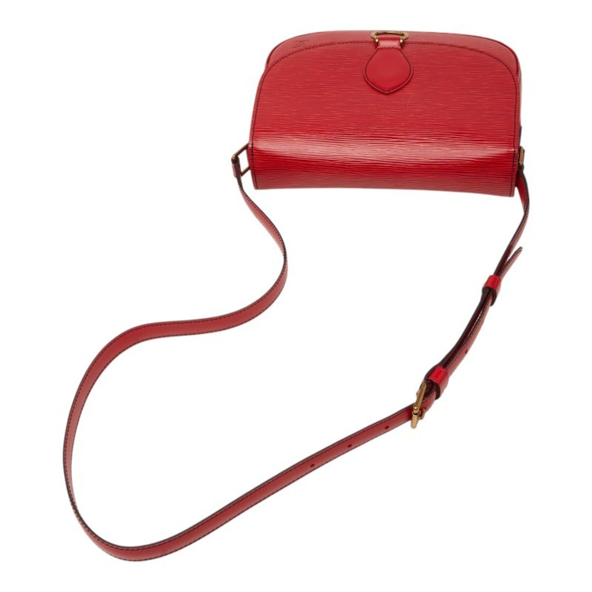 Louis Vuitton Louis Vuitton Epi Saint Cloud Crossbody Shoulder Bag M52197 Castilian Red Leather Women's LOUIS VUITTON Size ONE SIZE - 11 Thumbnail
