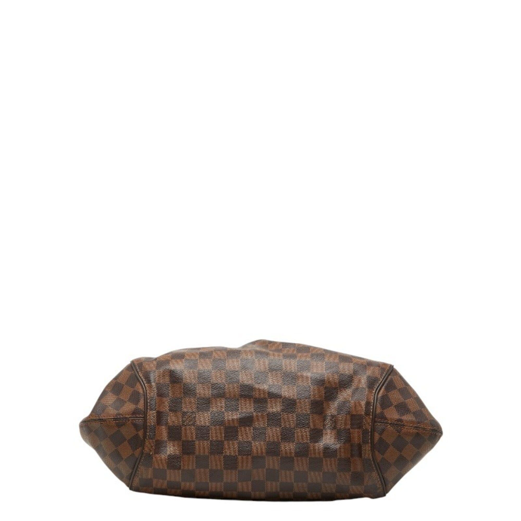 Louis Vuitton Louis Vuitton Damier Sistina GM Handbag Tote Bag N41540 Brown Leather Women's LOUIS VUITTON Size ONE SIZE - 3 Thumbnail