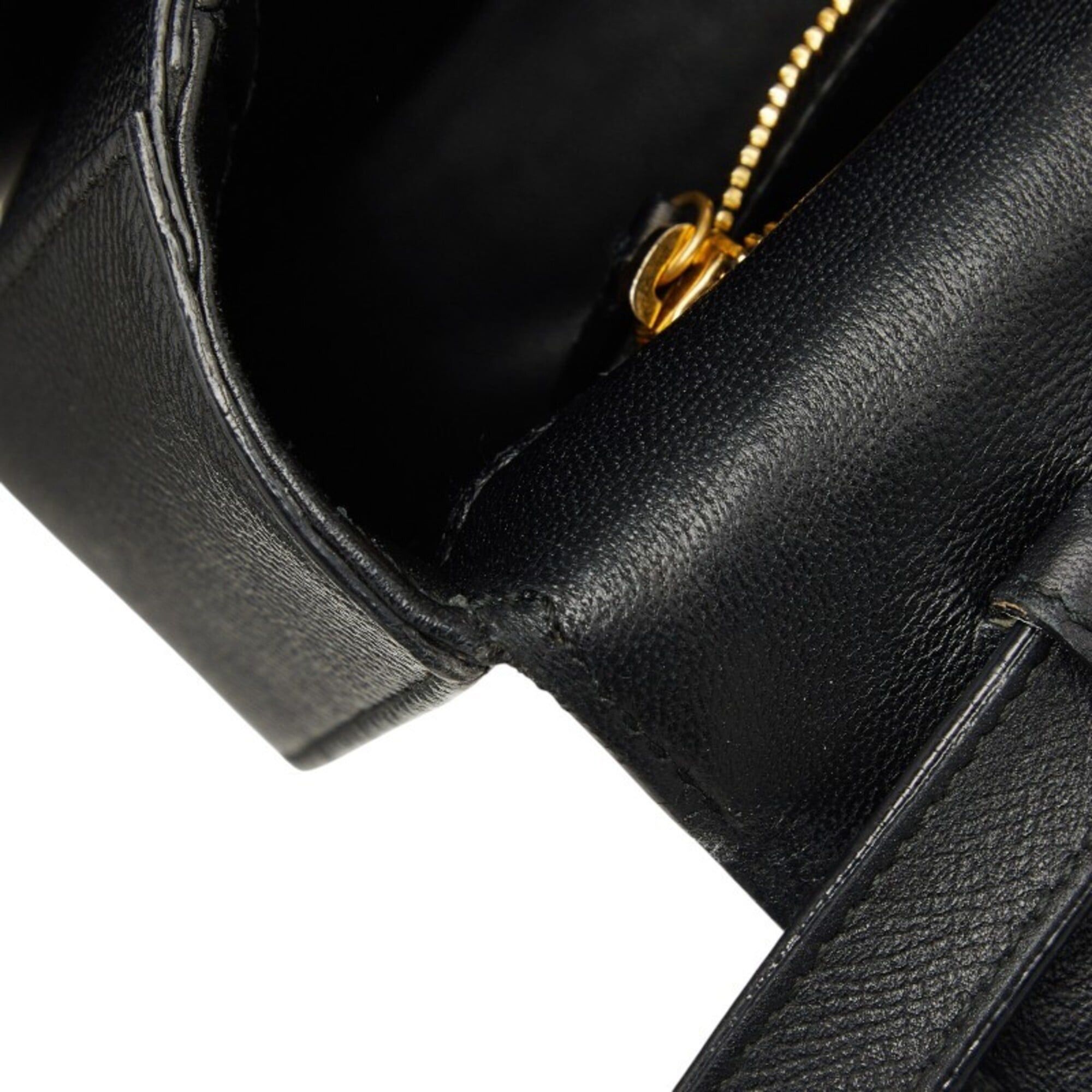 Balenciaga Balenciaga Ville Day Bag, Crossbody Shoulder 542207, Navy/White Leather, Women's, BALENCIAGA Size ONE SIZE - 9 Thumbnail