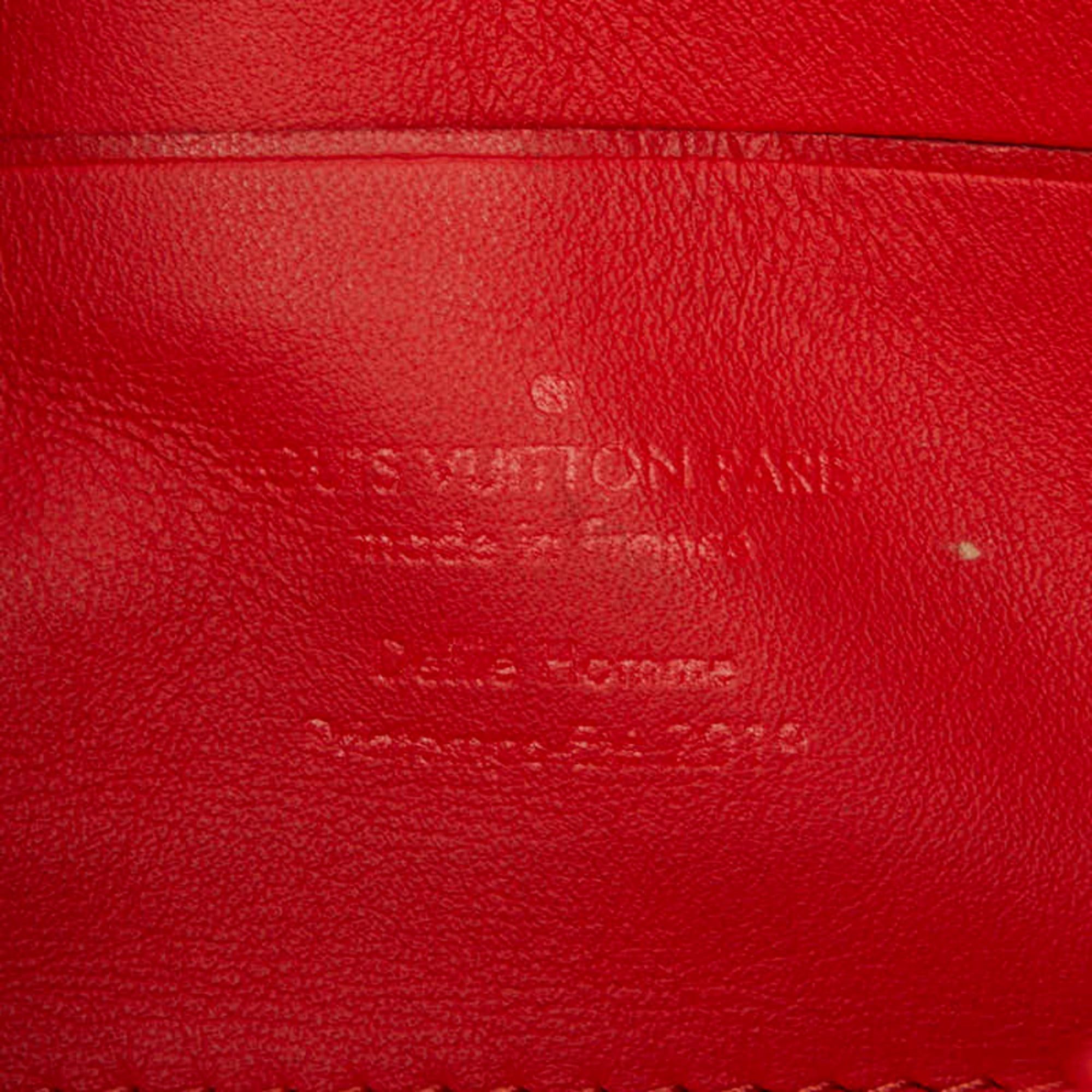 Louis Vuitton Louis Vuitton Taurillon Monogram Pochette Volga Clutch Bag, Second M53555, Red Leather, Women's LOUIS VUITTON Size ONE SIZE - 8 Thumbnail