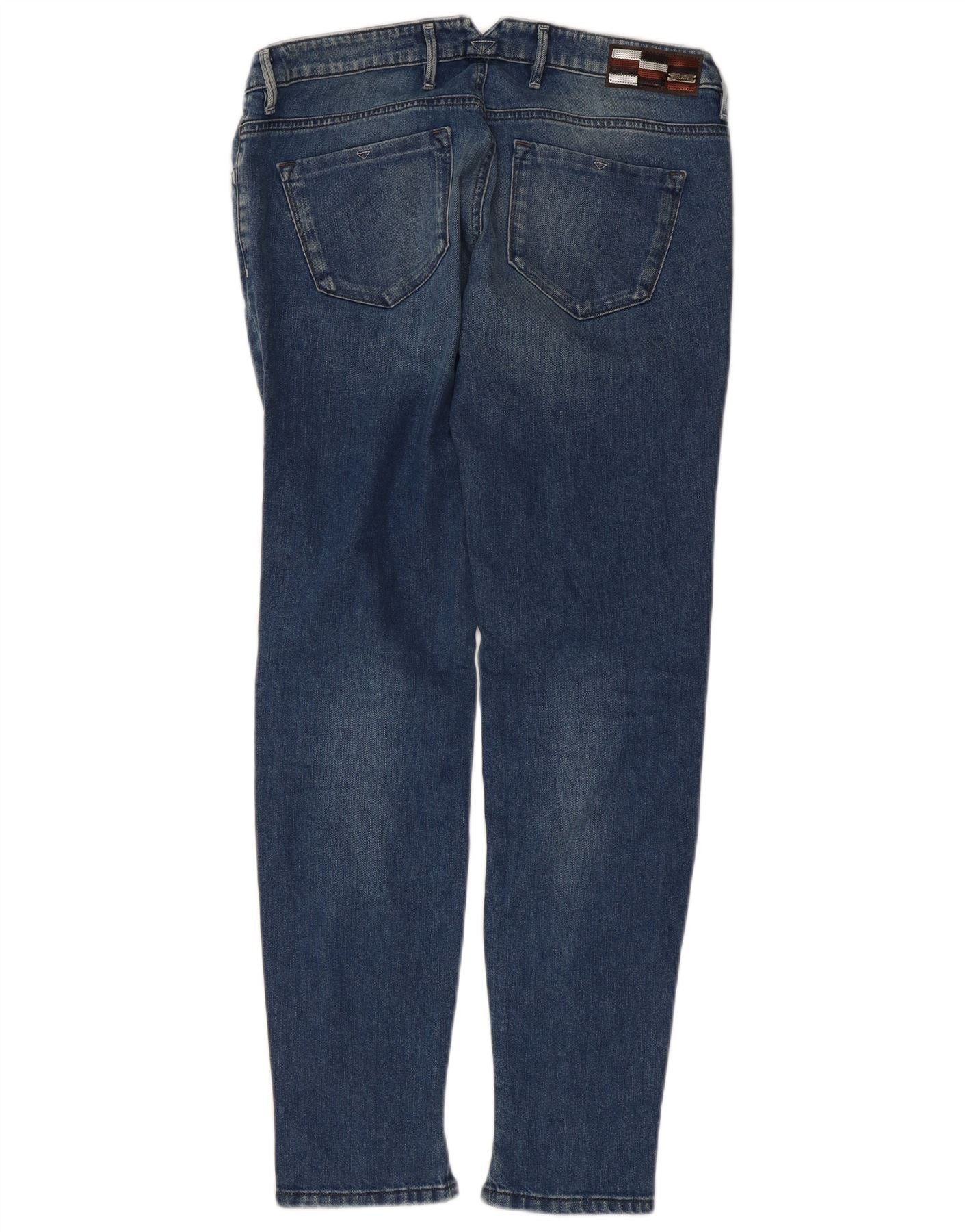 Diesel Womens Cherick Slim Tapered Jeans W29 L32 Blue Cotton Size 42" / US 20 - 2 Thumbnail
