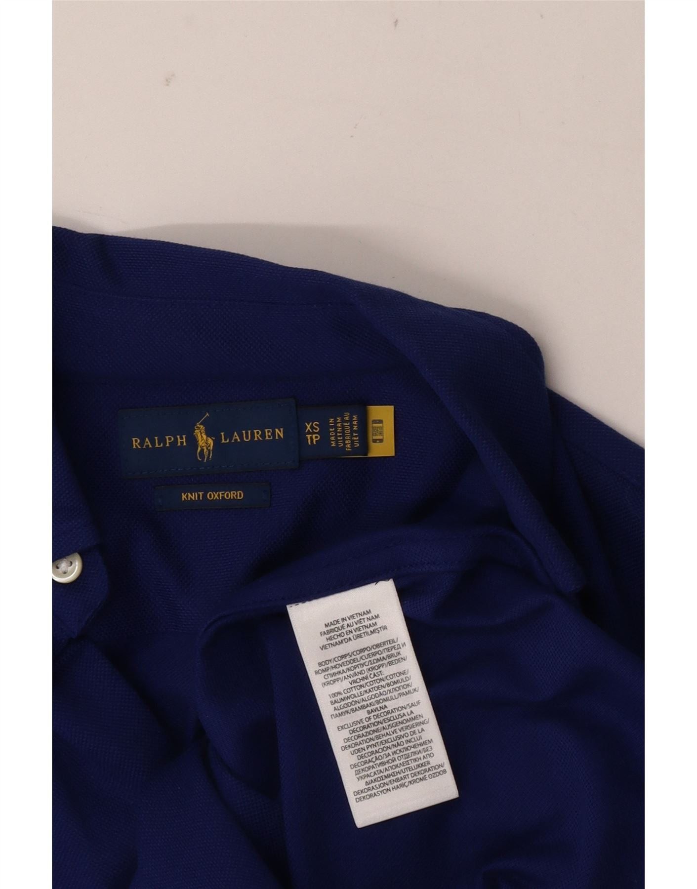 Ralph Lauren Mens Shirt XS Blue Cotton Size US XS / EU 42 / 0 - 3 Thumbnail