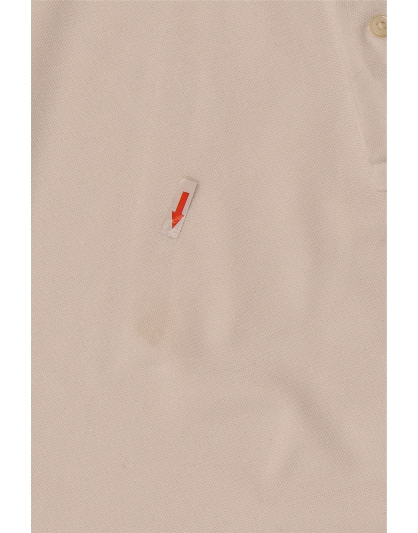 Polo Ralph Lauren Mens Polo Shirt Large White Cotton Size US XXL / EU 58 / 5 - 3 Thumbnail