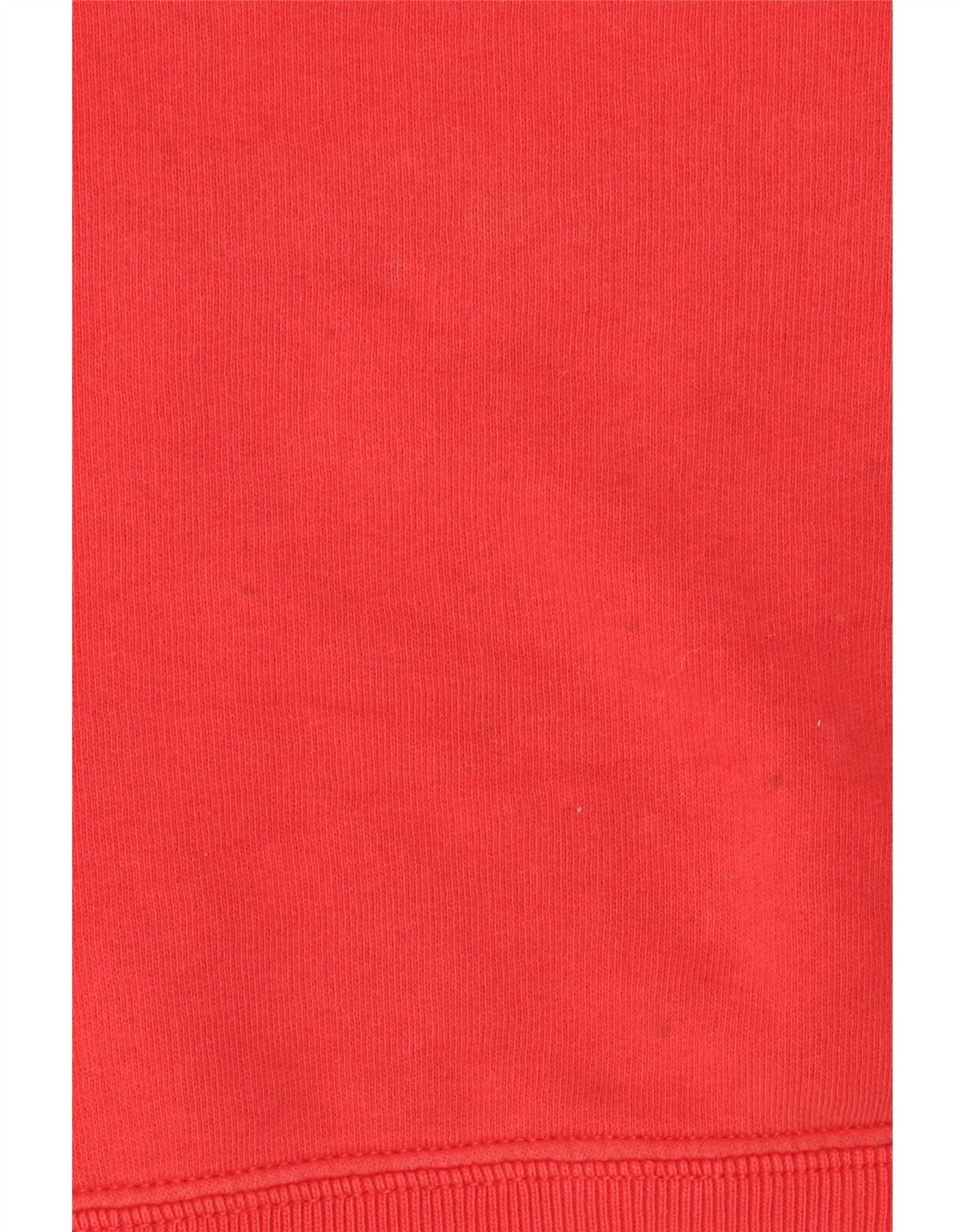Polo Ralph Lauren Womens Overd Sweatshirt Jumper UK 14 Medium Red Size XL / US 12-14 / IT 48-50 - 4 Thumbnail