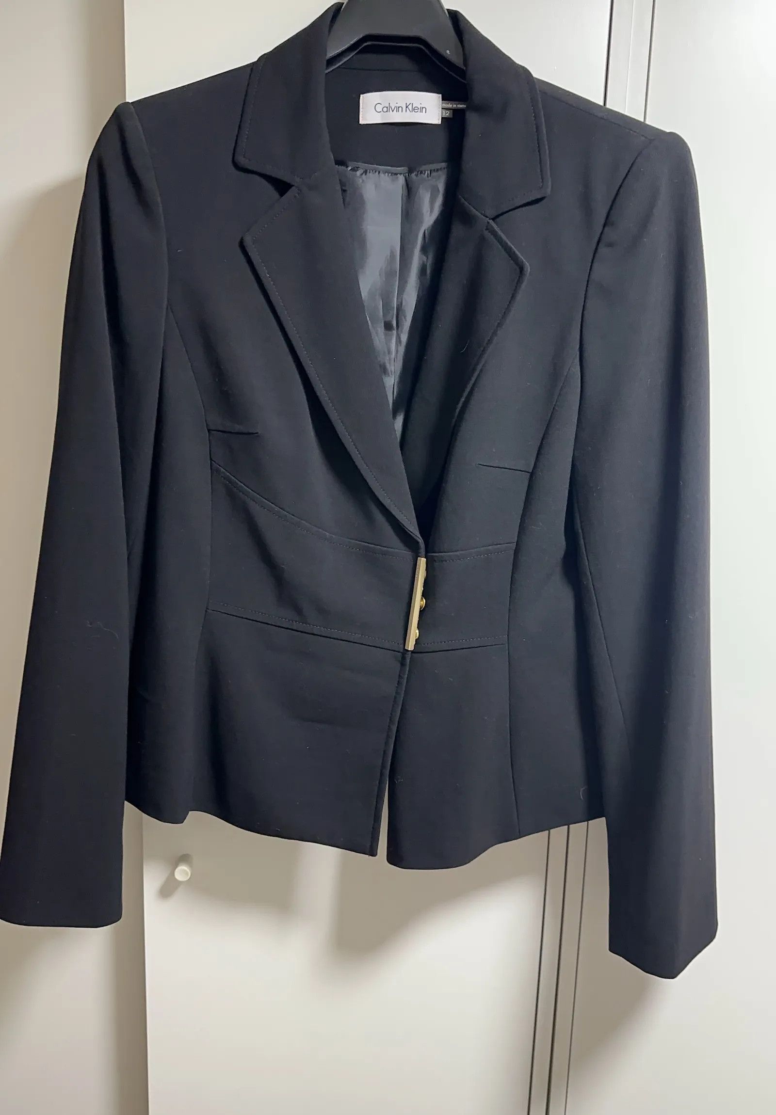 Calvin Klein Calvin Klein Blazer Size L / US 10 / IT 46 - 4 Thumbnail