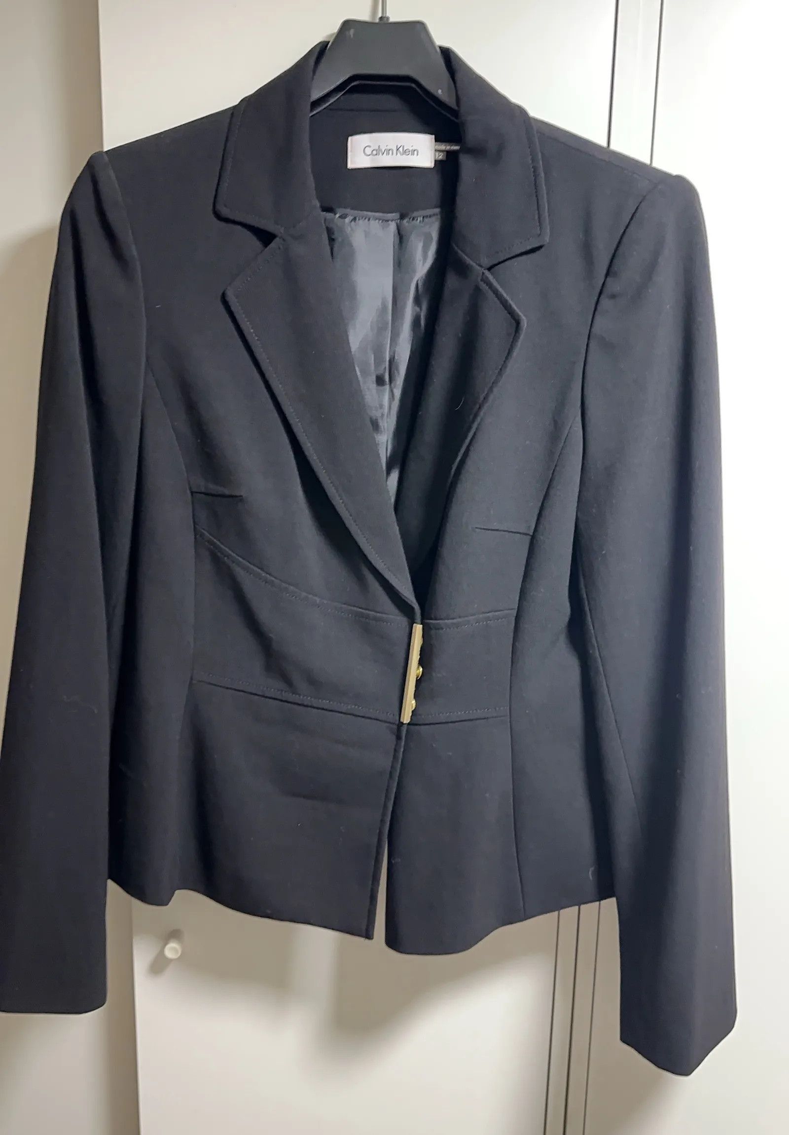 Calvin Klein Calvin Klein Blazer Size L / US 10 / IT 46 - 3 Thumbnail