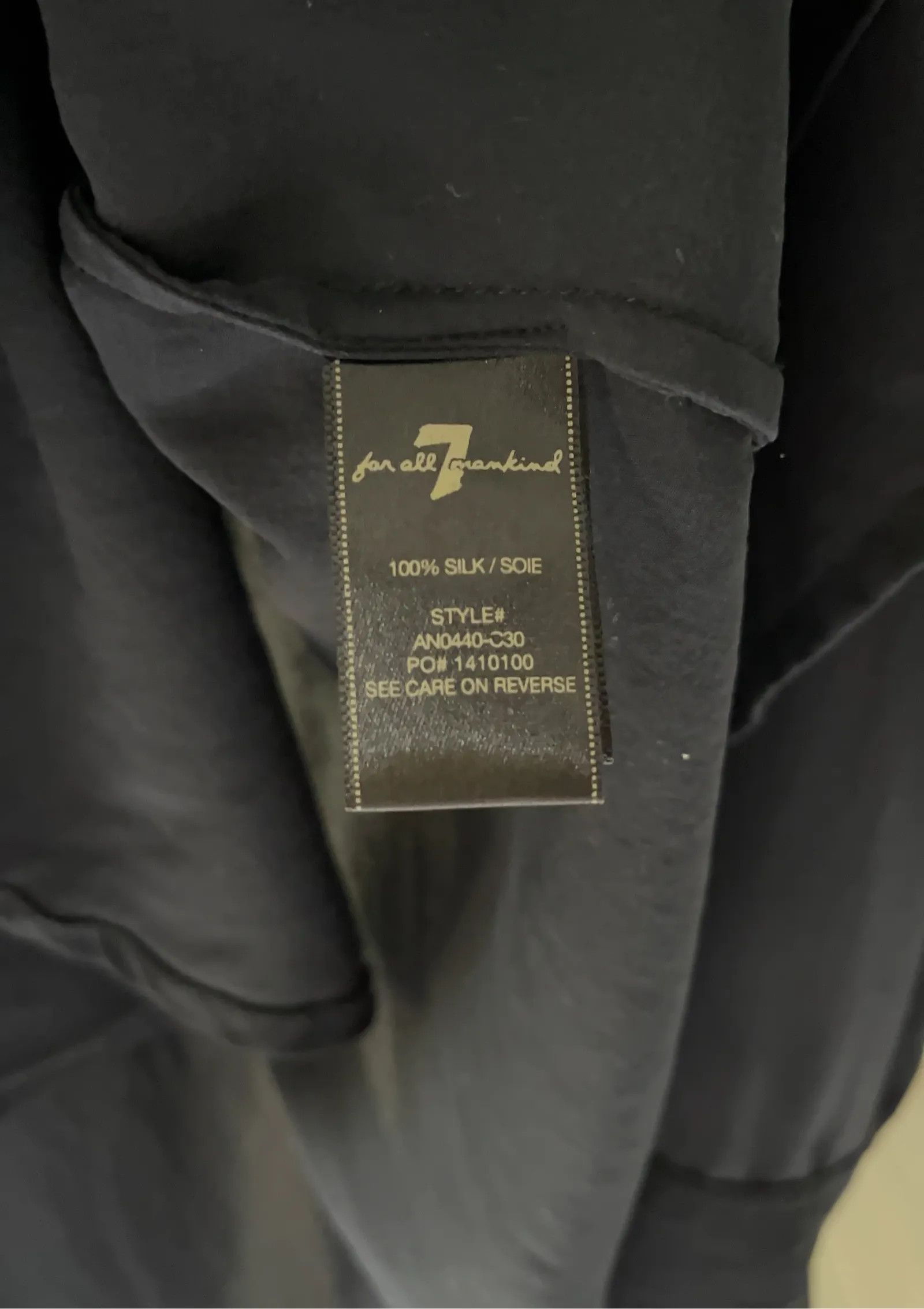 7 For All Mankind 7 For All Mankind Blouse Size L / US 10 / IT 46 - 3 Thumbnail