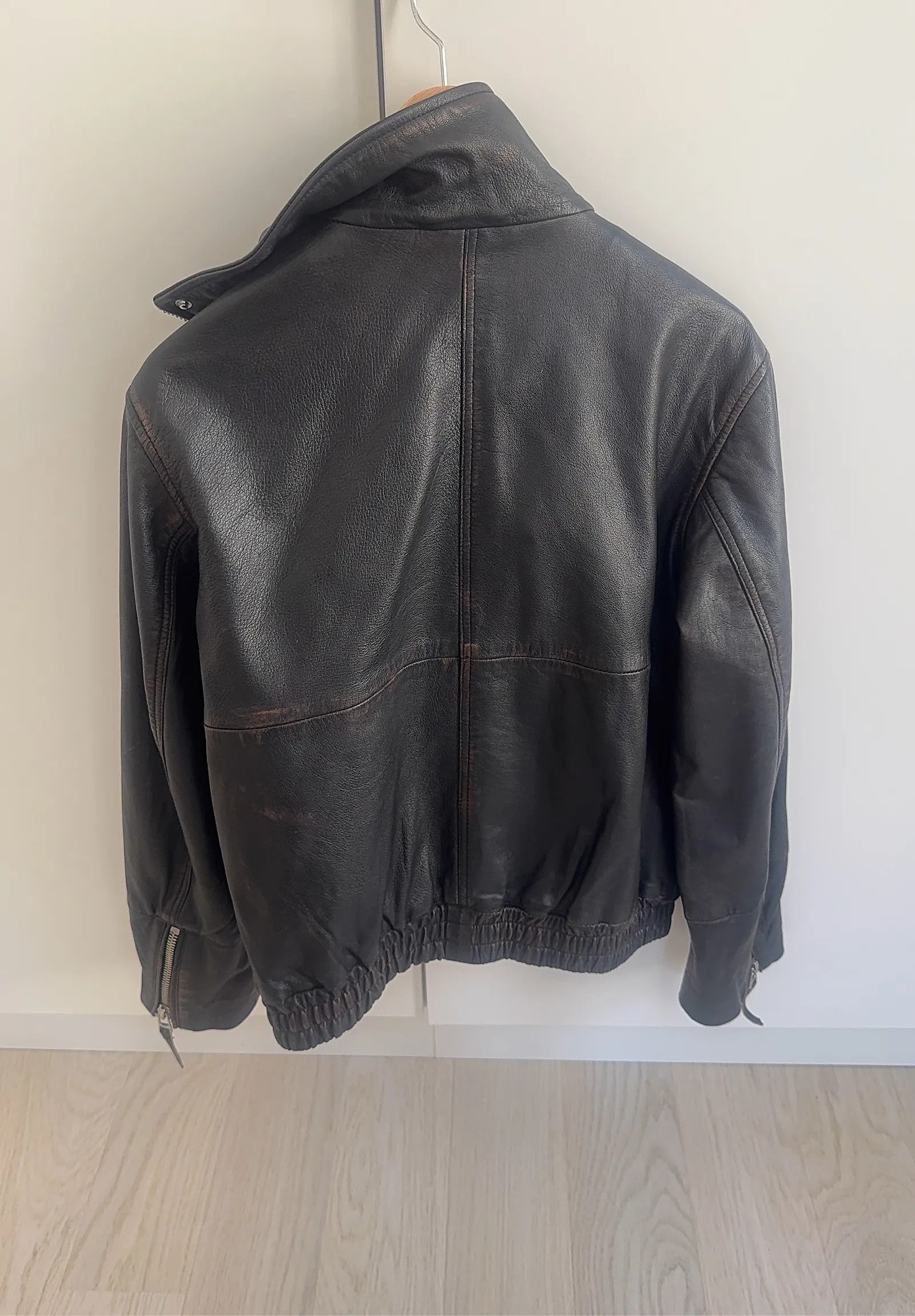 Zara Zara Leather Jacket Size XS / US 0-2 / IT 36-38 - 4 Thumbnail