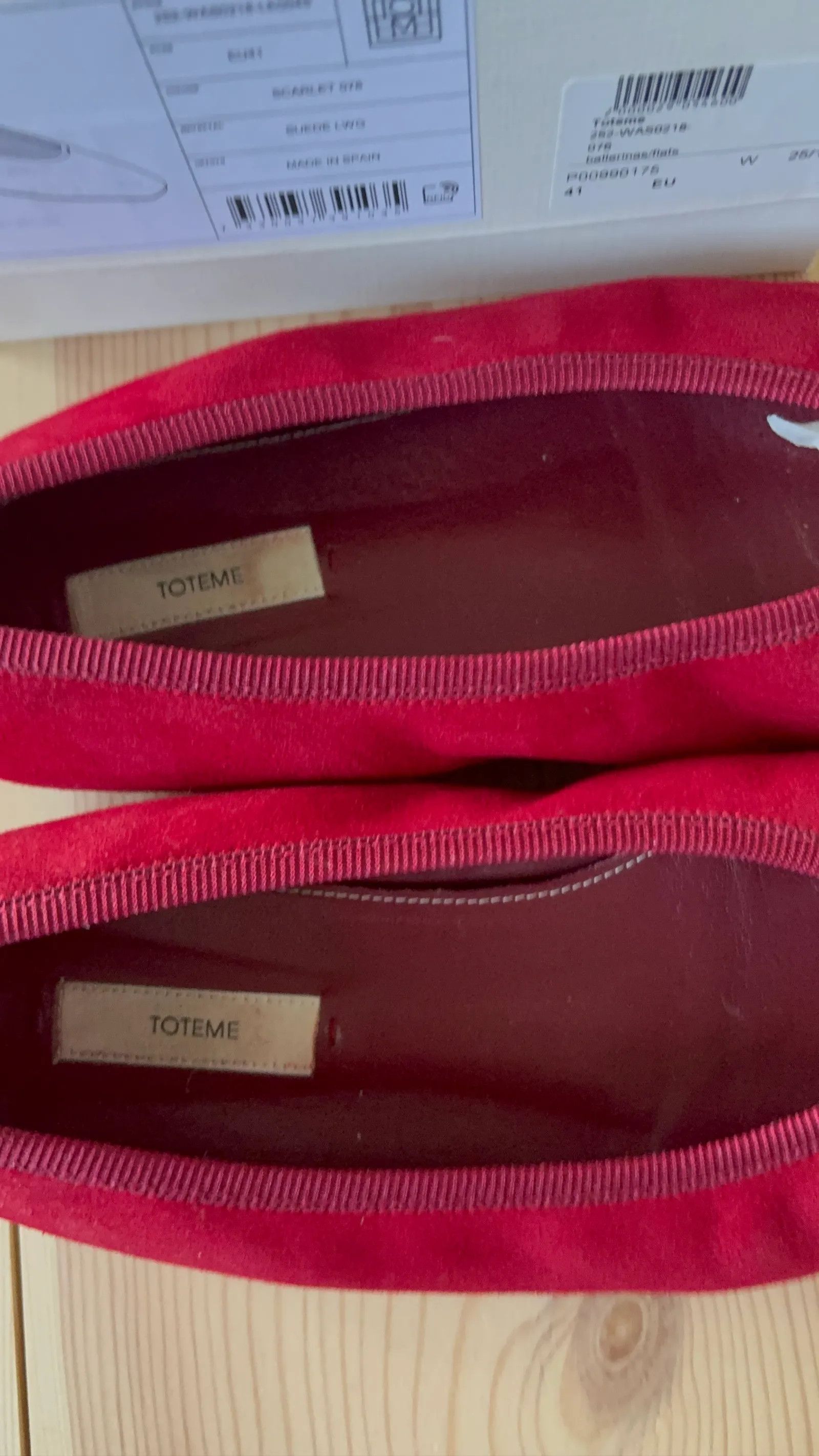 Toteme Toteme Toteme Ballerina Ballet Flats Size US 11 / IT 41 - 3 Thumbnail