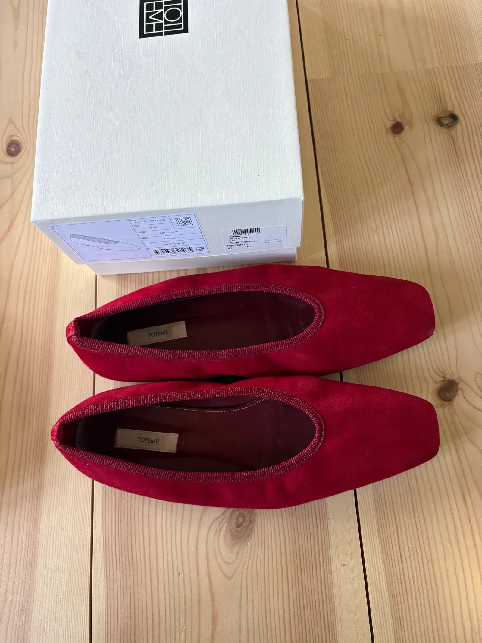Toteme Toteme Toteme Ballerina Ballet Flats Size US 11 / IT 41 - 2 Thumbnail