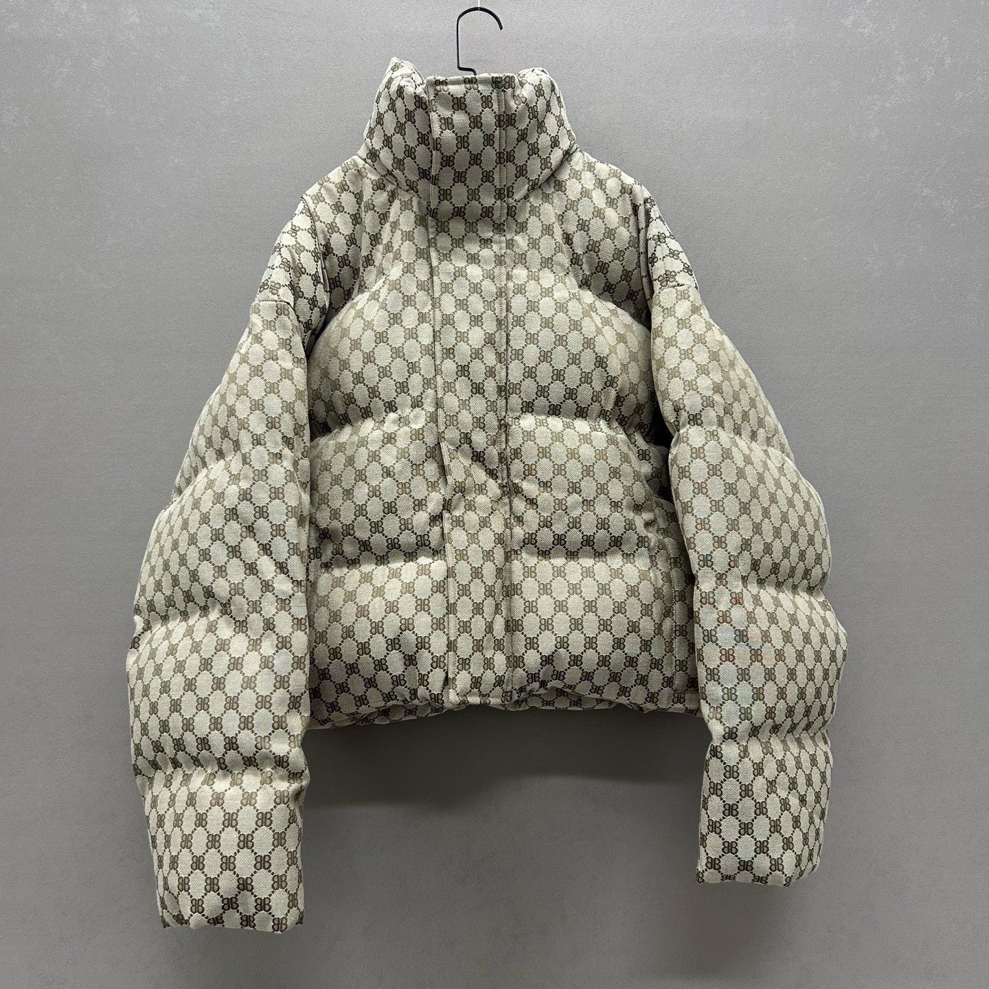 Balenciaga × Gucci Balenciaga x Gucci Monogram Puffer Jacket Size 34 Size XXS / US 00 / IT 34 - 2 Thumbnail