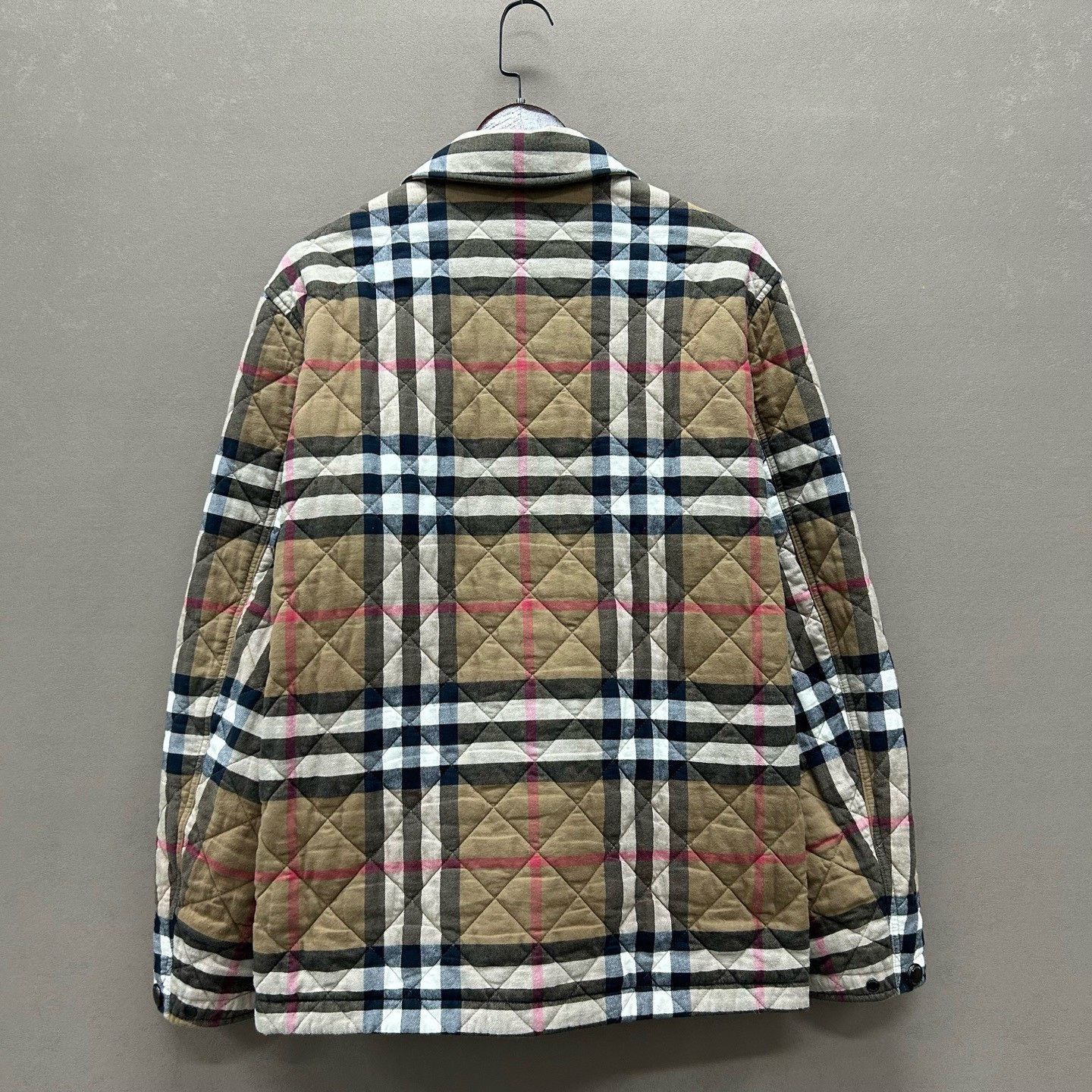 Burberry Burberry Check Quilted Jacket Size M Size US M / EU 48-50 / 2 - 3 Thumbnail