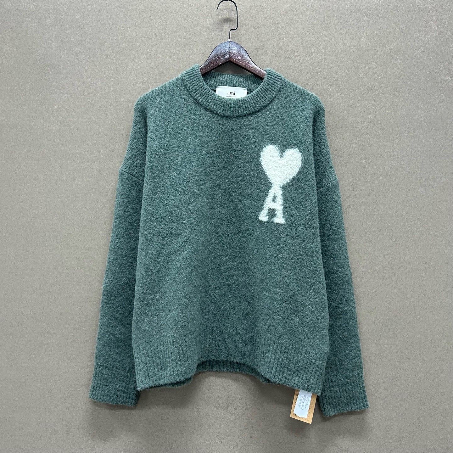 AMI Ami Heart Logo Sweater Size L Size US L / EU 52-54 / 3 - 2 Thumbnail