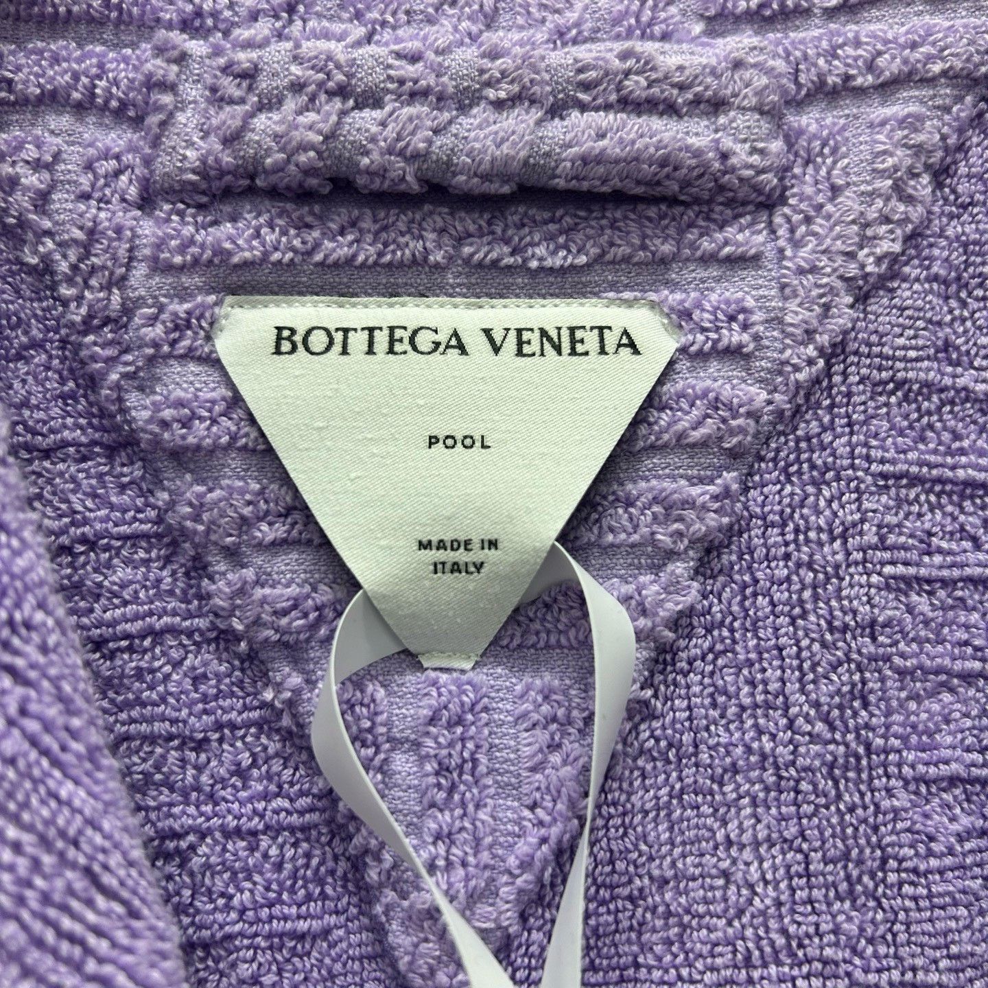 Bottega Veneta Bottega Veneta Purple Textured Cotton Robe Size M Size US M / EU 48-50 / 2 - 4 Thumbnail