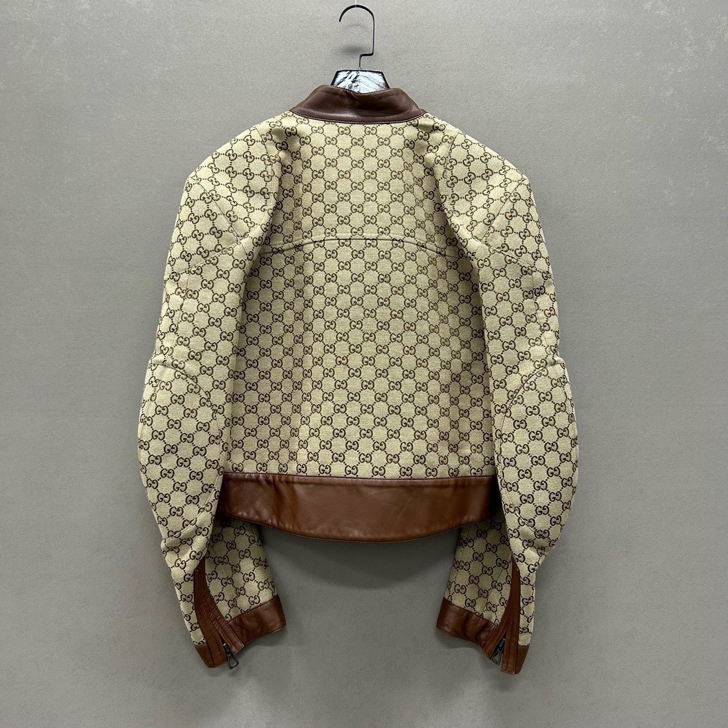Gucci Gucci Monogram Biker Jacket Size M Size US M / EU 48-50 / 2 - 3 Thumbnail