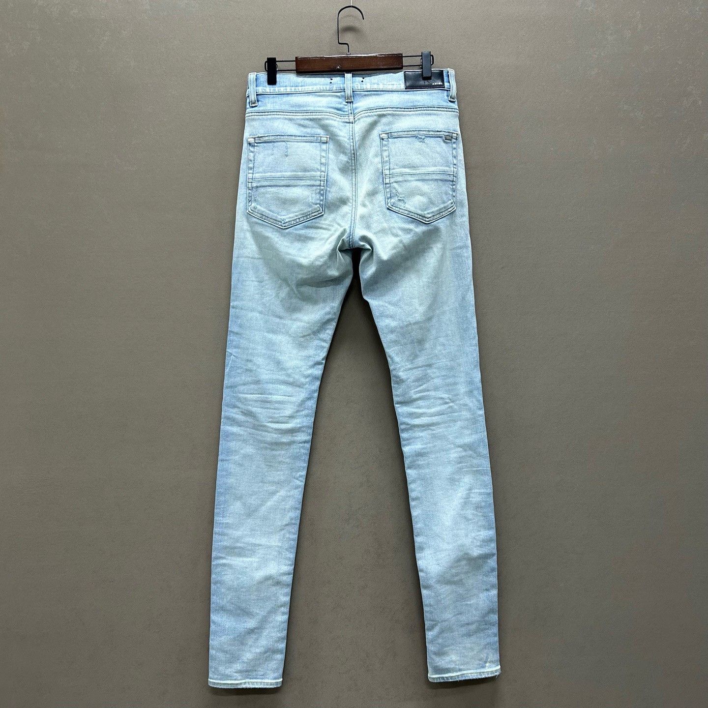 Amiri Amiri Distressed Patchwork Denim Jeans Size 31 Size US 31 - 3 Thumbnail