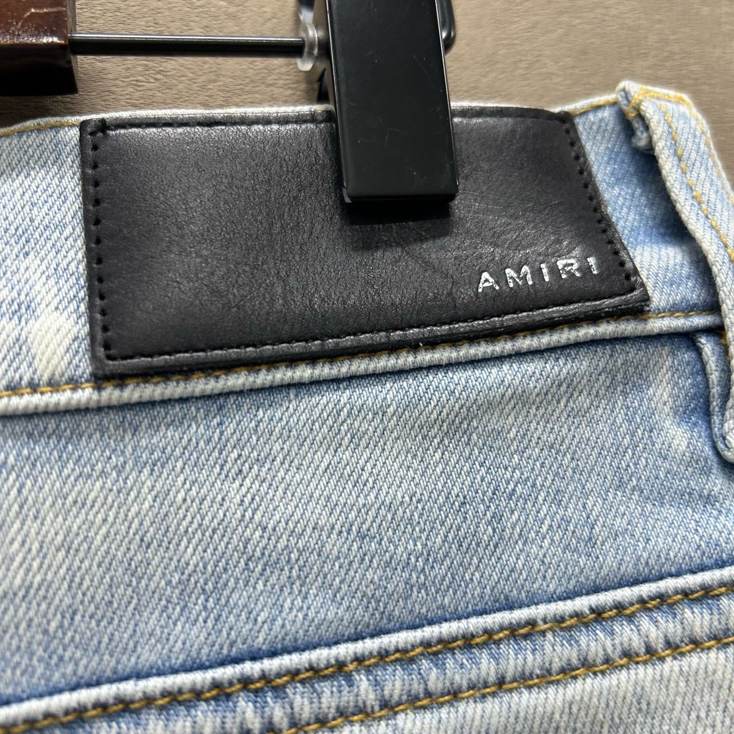 Amiri Amiri Distressed Patchwork Denim Jeans Size 31 Size US 31 - 5 Thumbnail