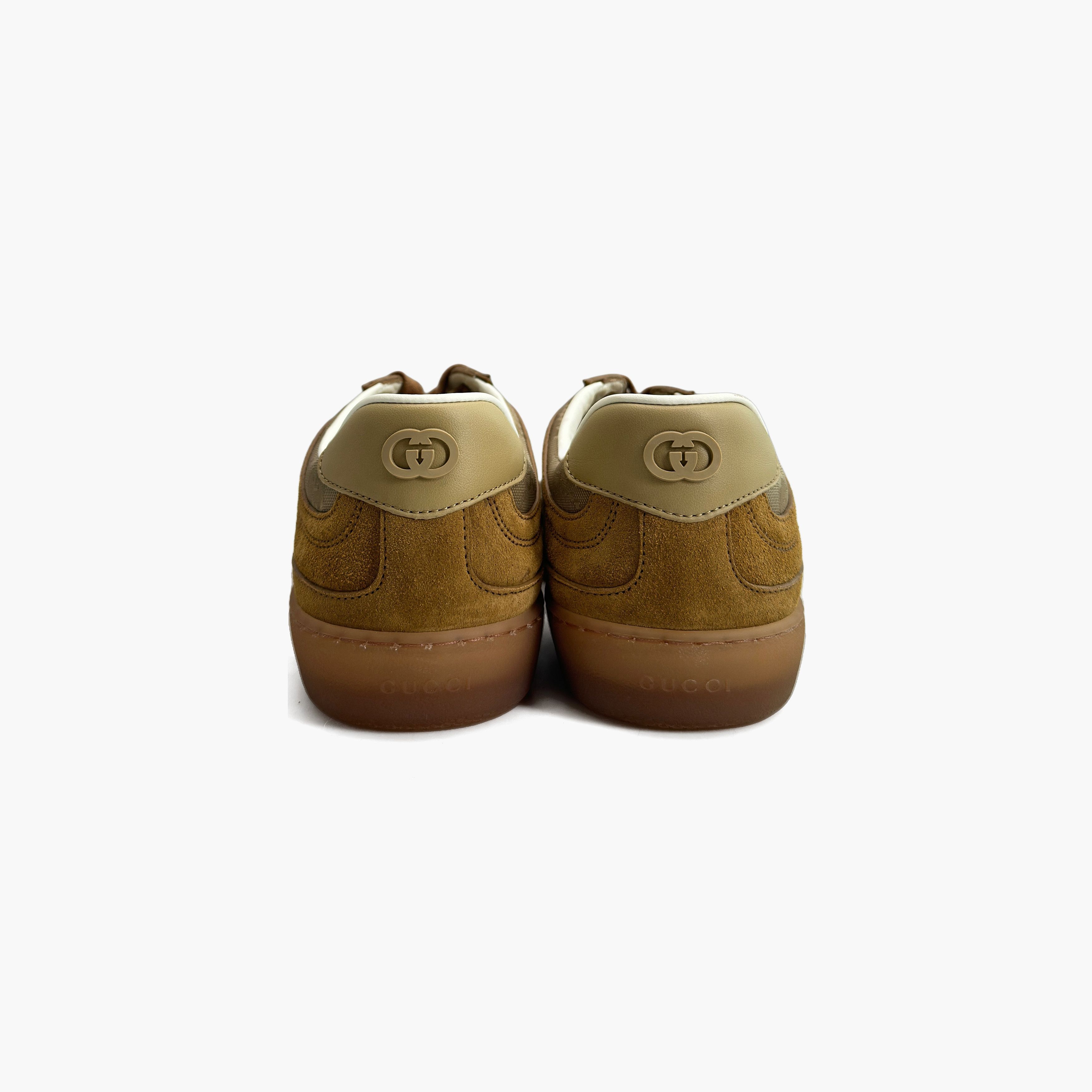 Gucci Gucci G75 Brown Suede Sneakers US 9 Size US 9 / EU 42 - 6 Thumbnail