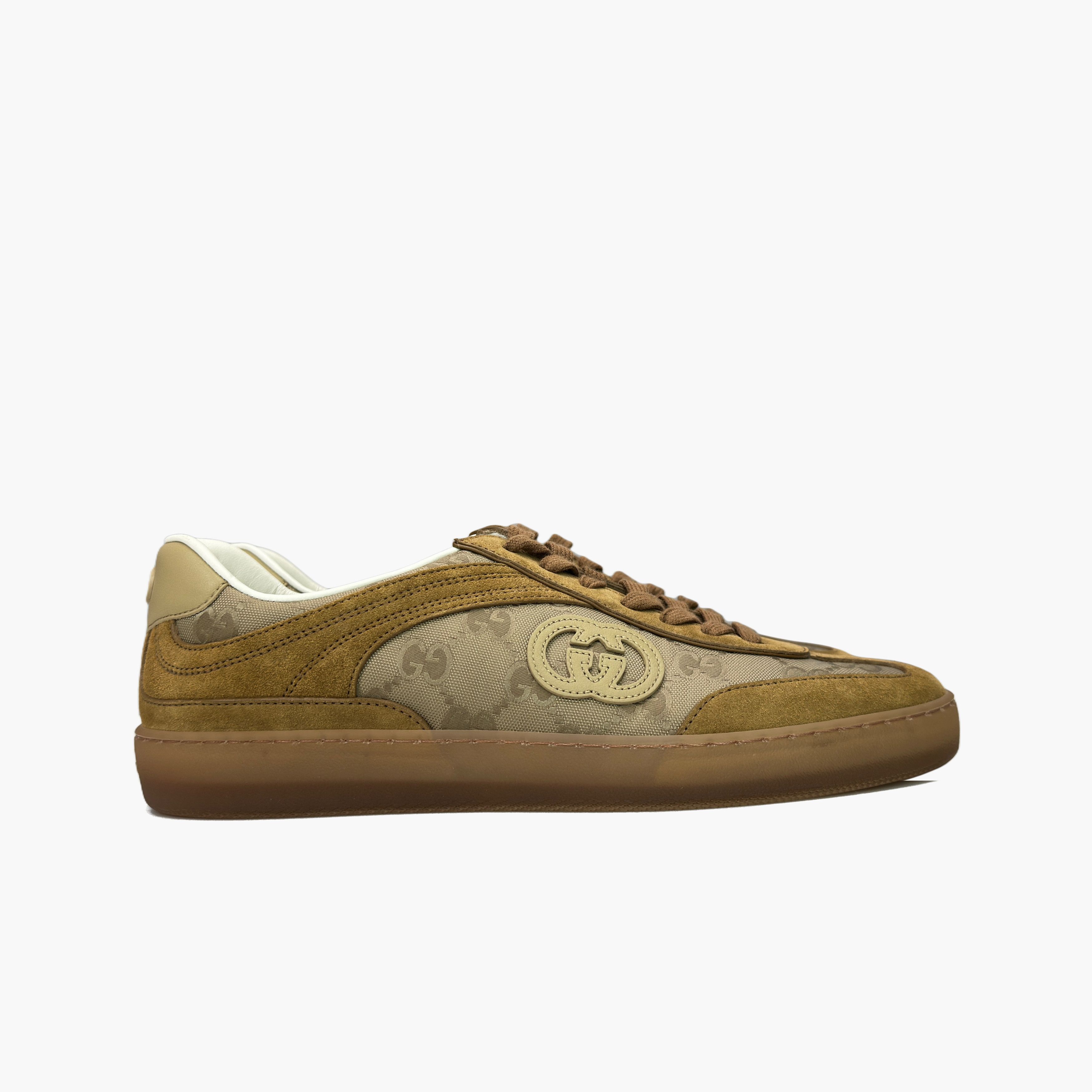 Gucci Gucci G75 Brown Suede Sneakers US 9 Size US 9 / EU 42 - 4 Thumbnail