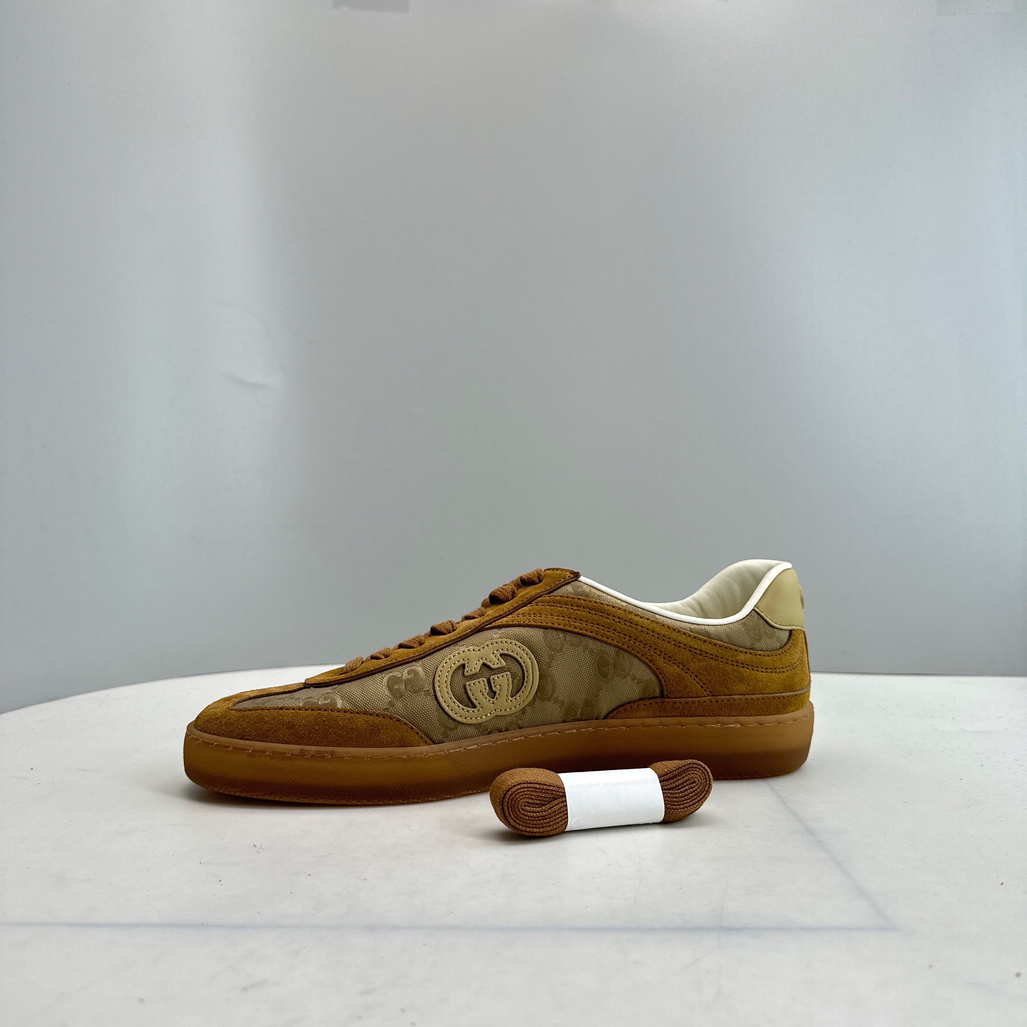 Gucci Gucci G75 Brown Suede Sneakers US 9 Size US 9 / EU 42 - 10 Thumbnail