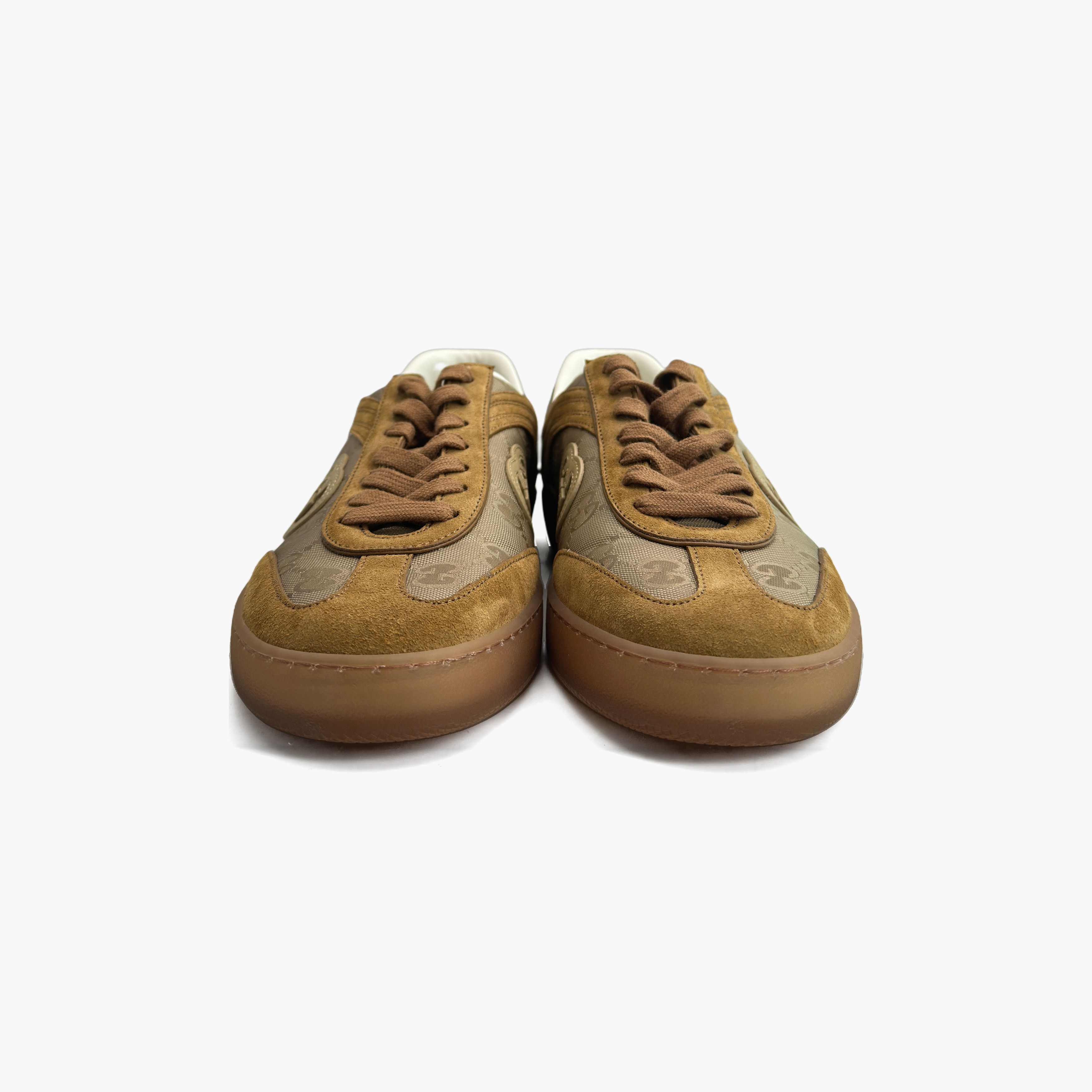 Gucci Gucci G75 Brown Suede Sneakers US 9 Size US 9 / EU 42 - 5 Thumbnail