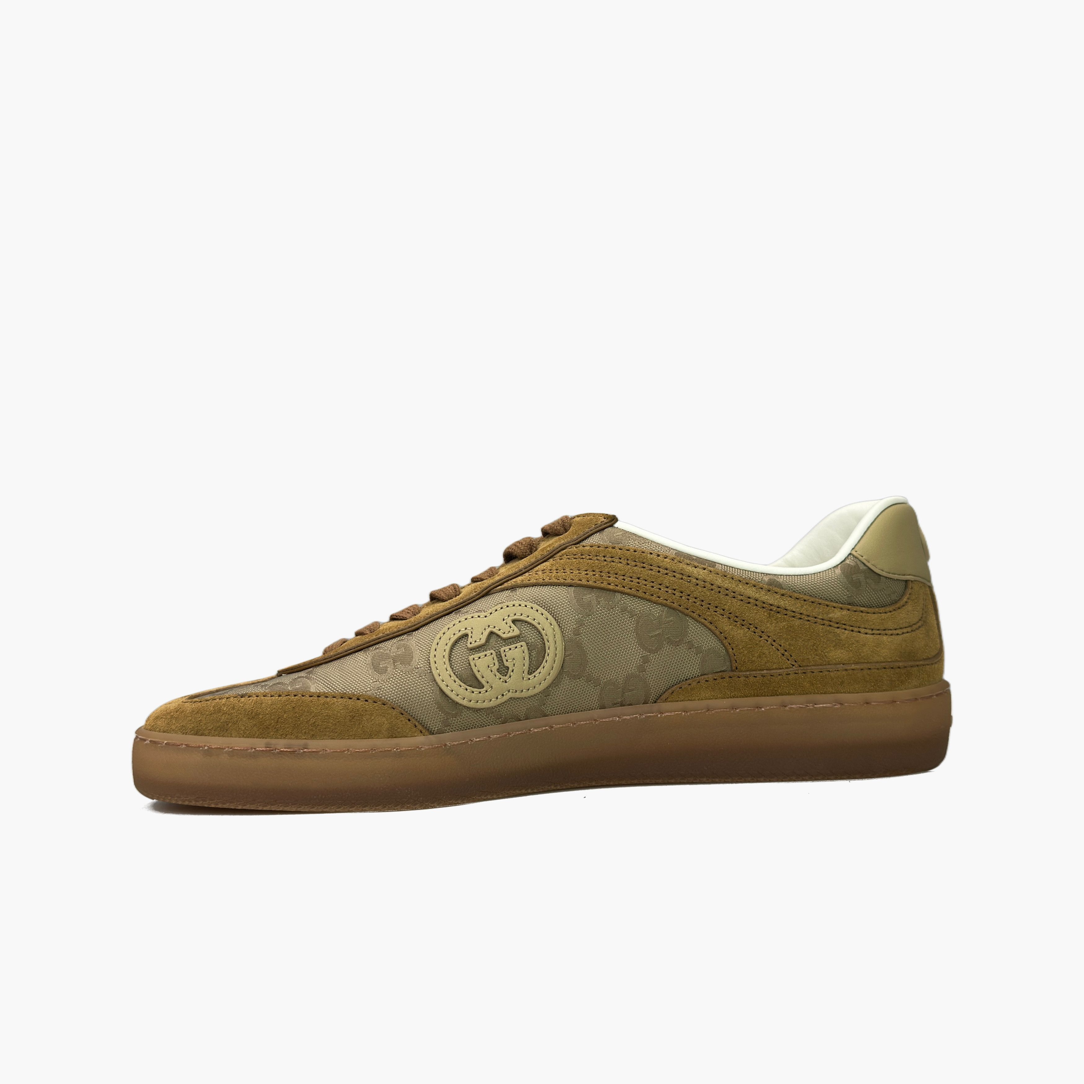 Gucci Gucci G75 Brown Suede Sneakers US 9 Size US 9 / EU 42 - 3 Thumbnail