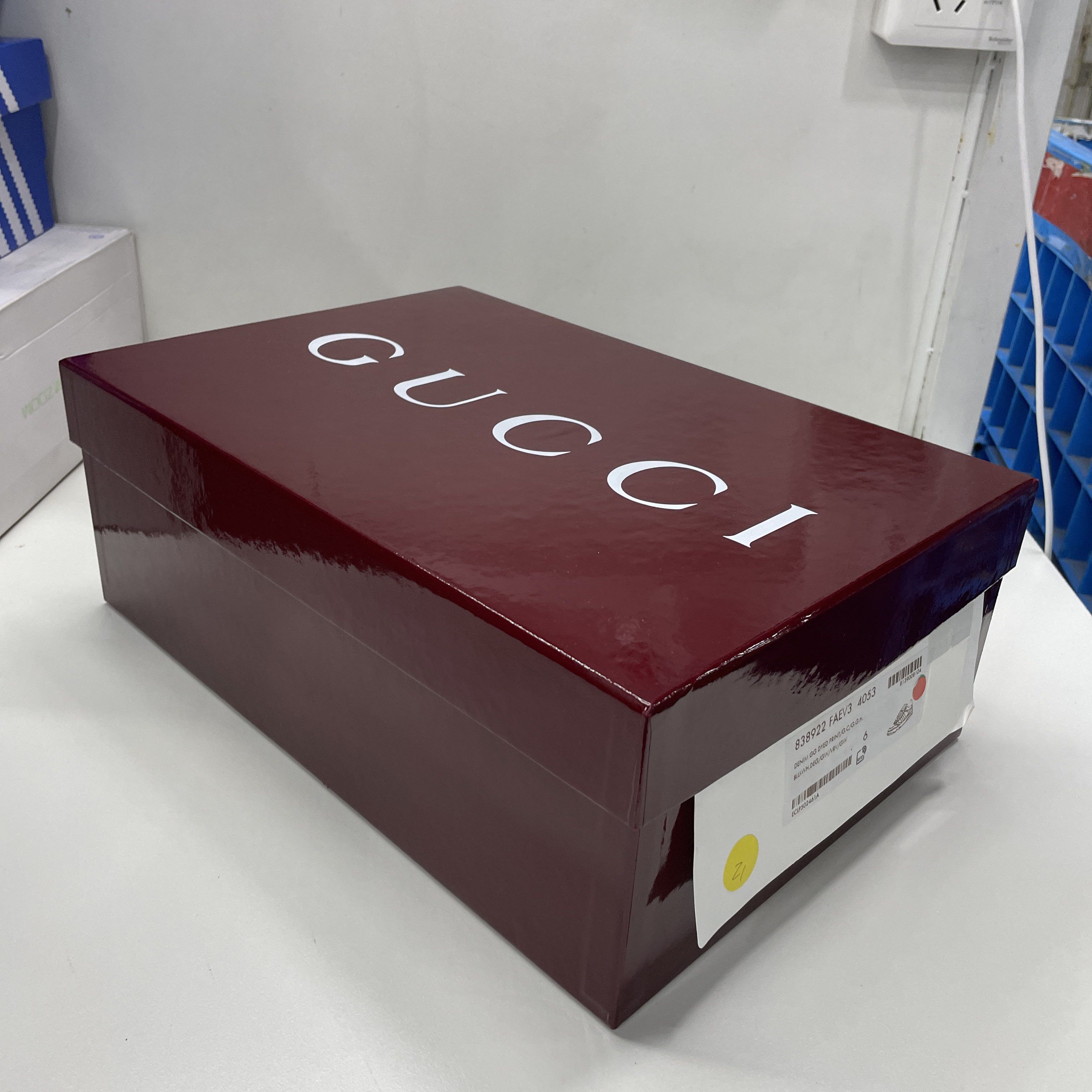 Gucci Gucci Re-Web Gradient Denim Sneakers Size 7 Size US 7 / EU 40 - 11 Thumbnail