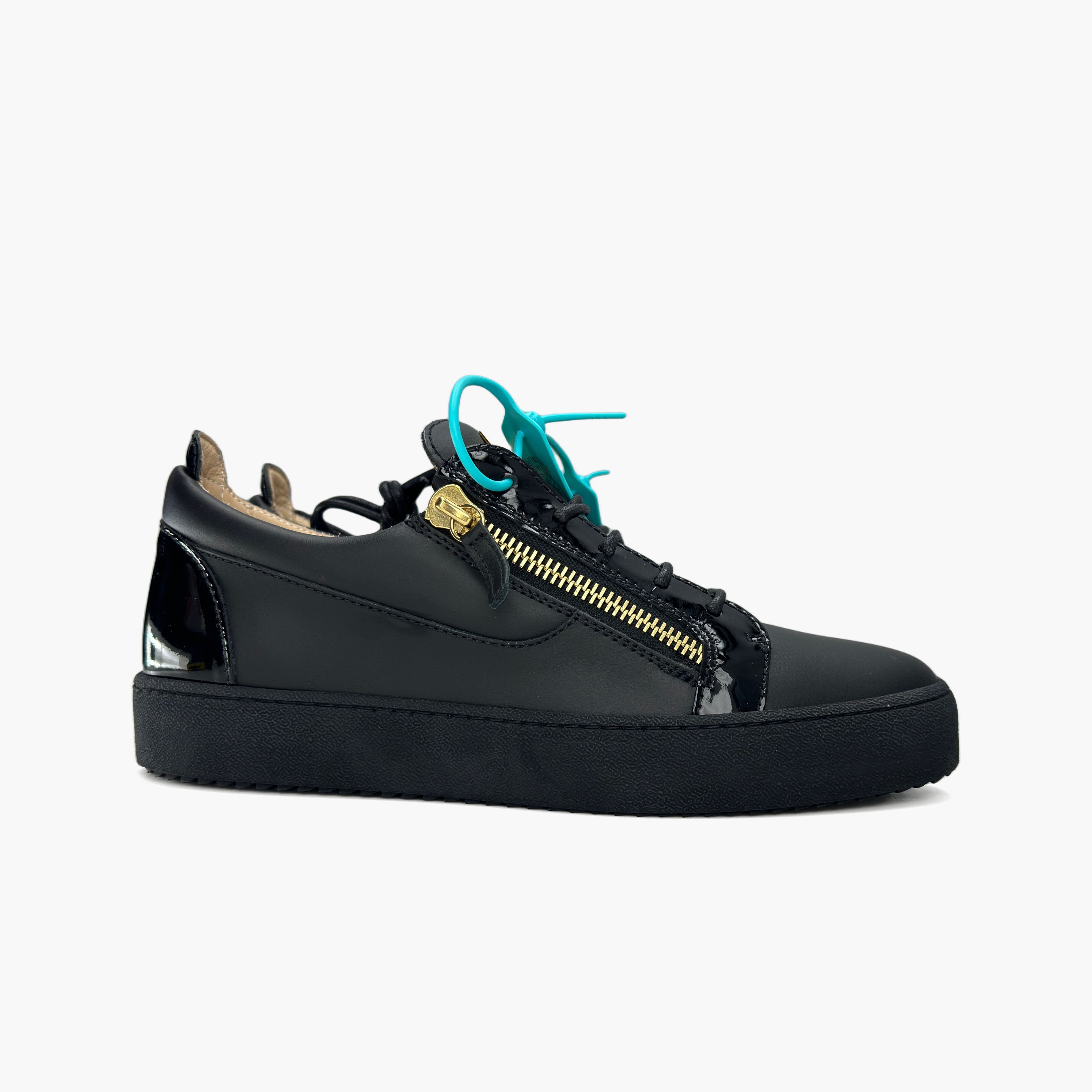 Giuseppe Zanotti Giuseppe Zanotti Frankie Zip Low-Top Sneakers US 8.5 Size US 8.5 / EU 41-42 - 4 Thumbnail
