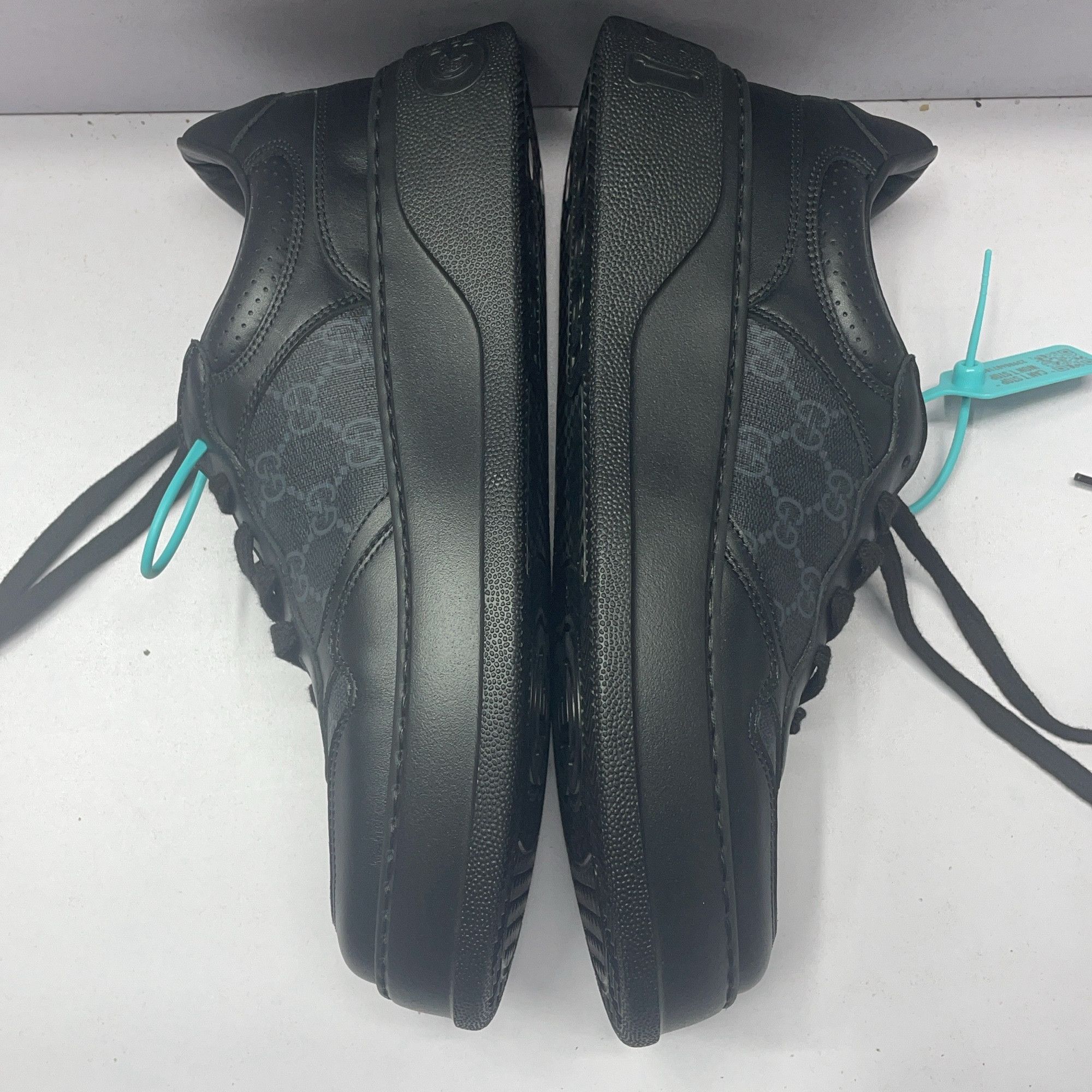 Gucci Gucci GG Monogram Leather Low-Top Sneakers Size 9 Size US 9 / EU 42 - 12 Thumbnail