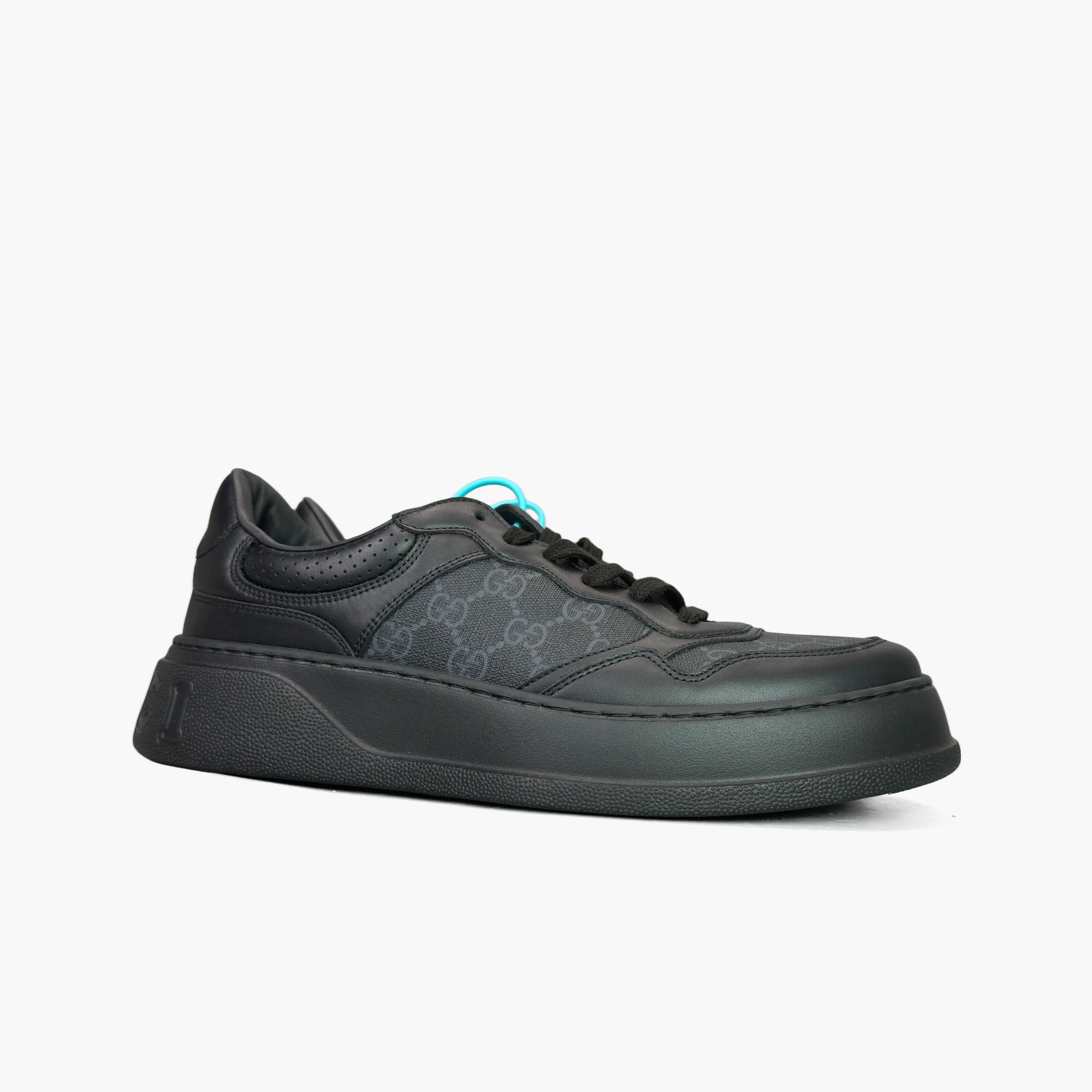 Gucci Gucci GG Monogram Leather Low-Top Sneakers Size 9 Size US 9 / EU 42 - 4 Thumbnail
