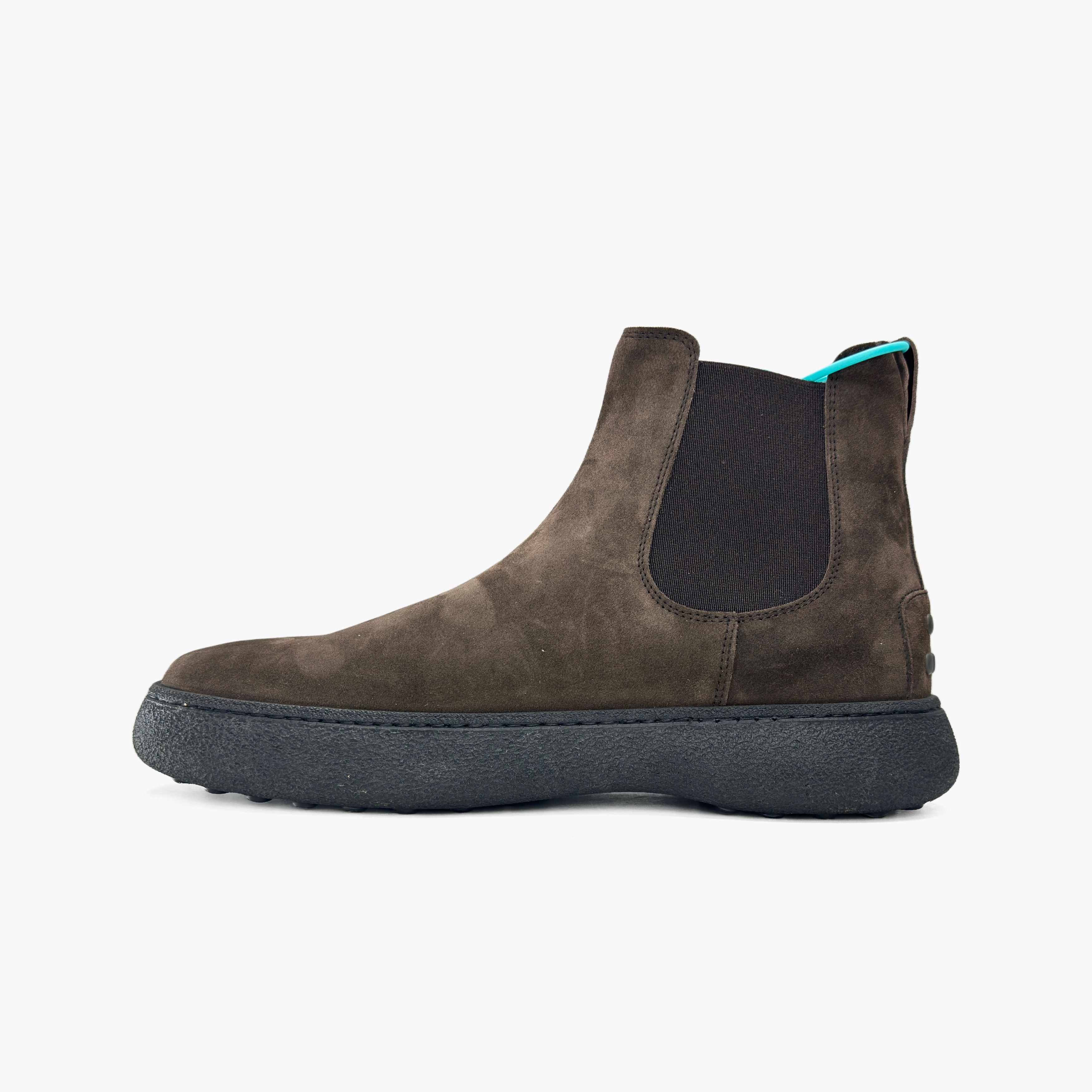Tod's Tod's Suede Chelsea Boots Brown Size 9 Size US 9 / EU 42 - 3 Thumbnail